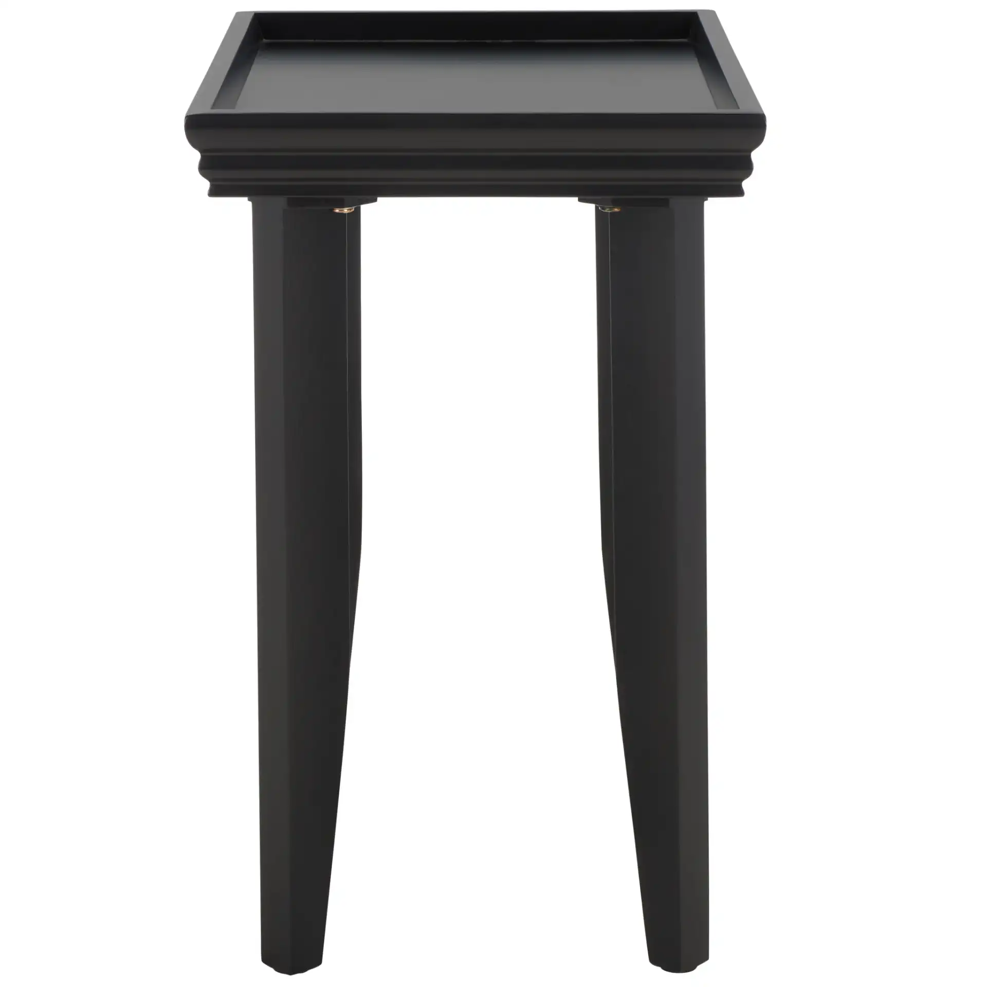Naios Accent Table in Black, detail view
