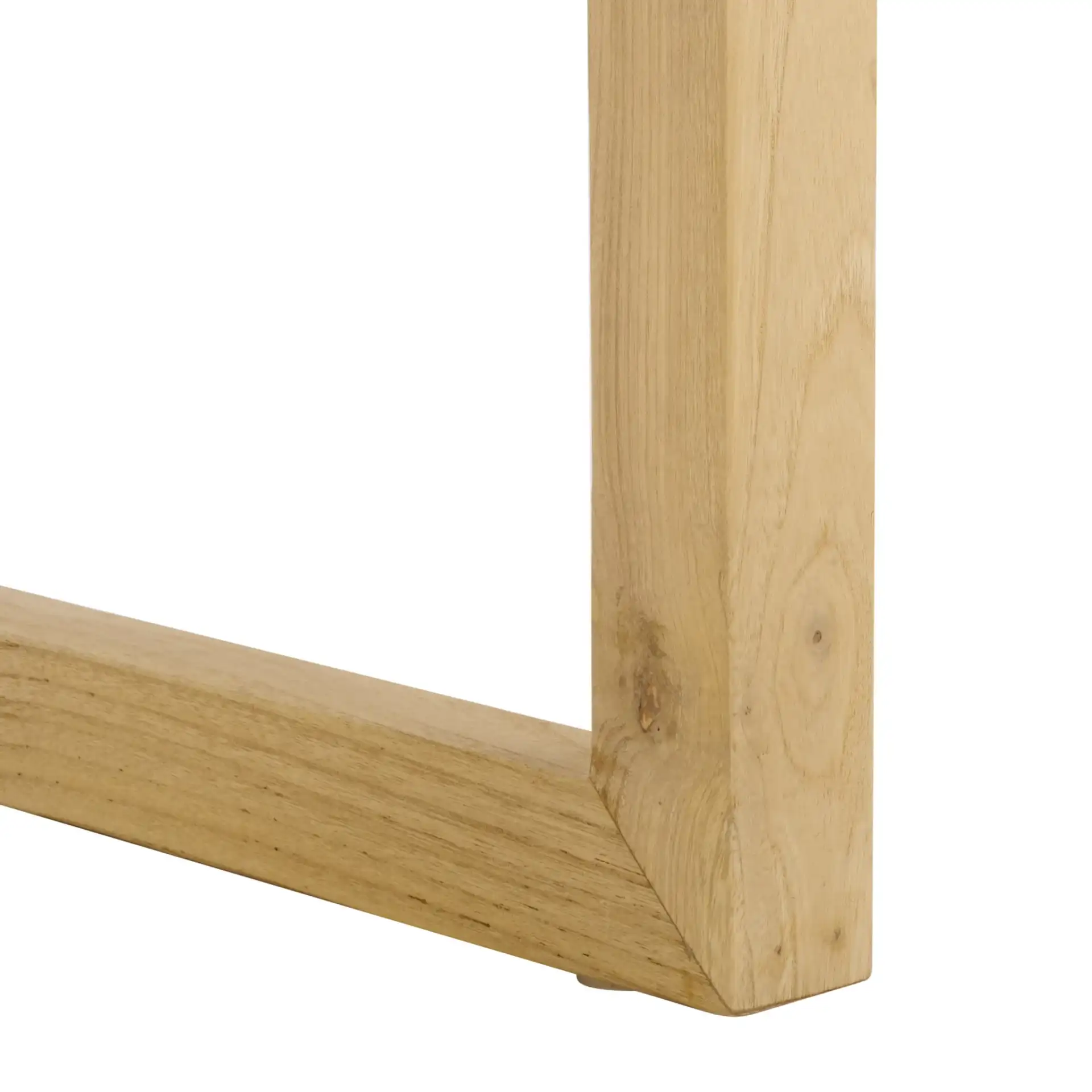 Montford Accent Chair in Natural / White, detail view