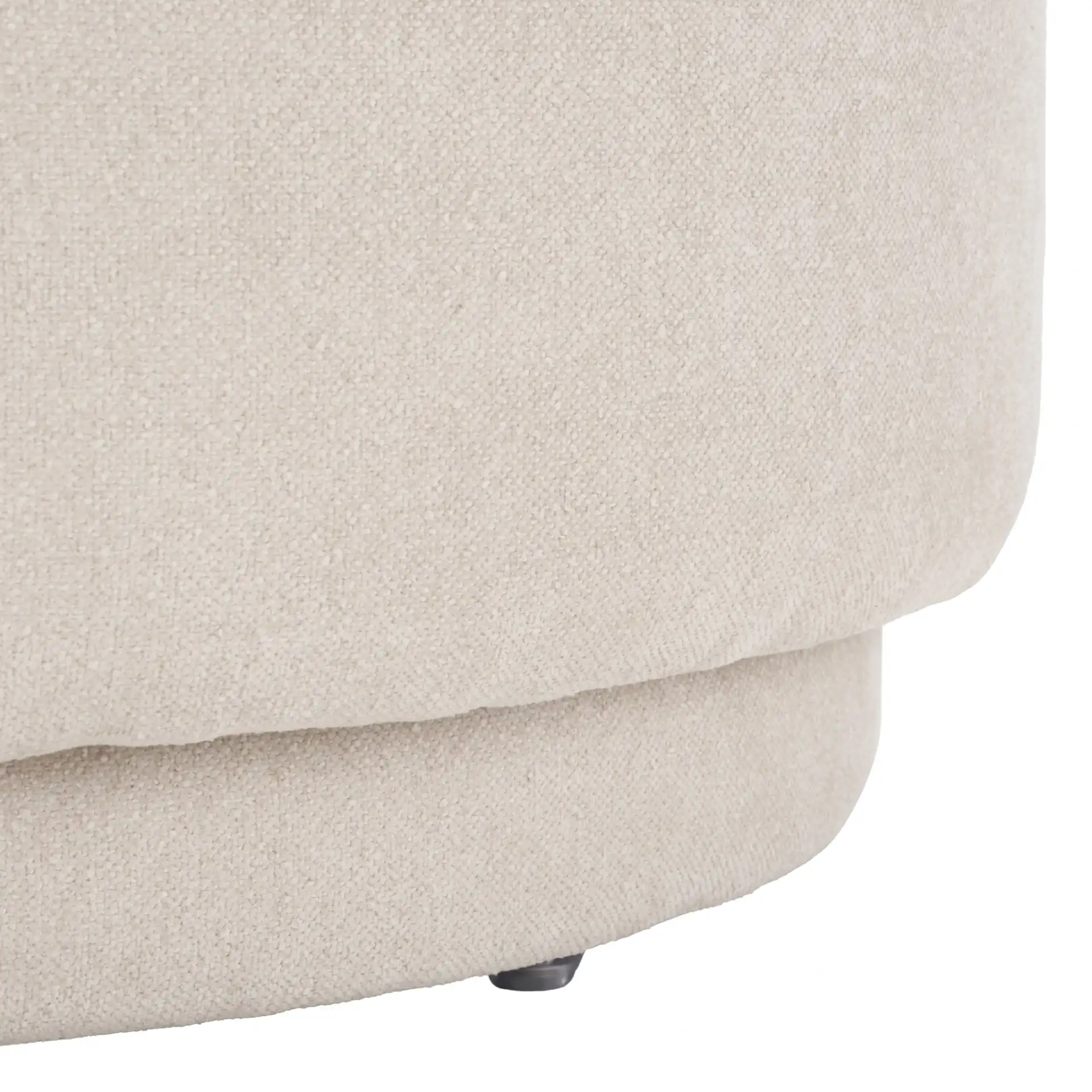 Rhyt Accent Chair in Beige, detail view