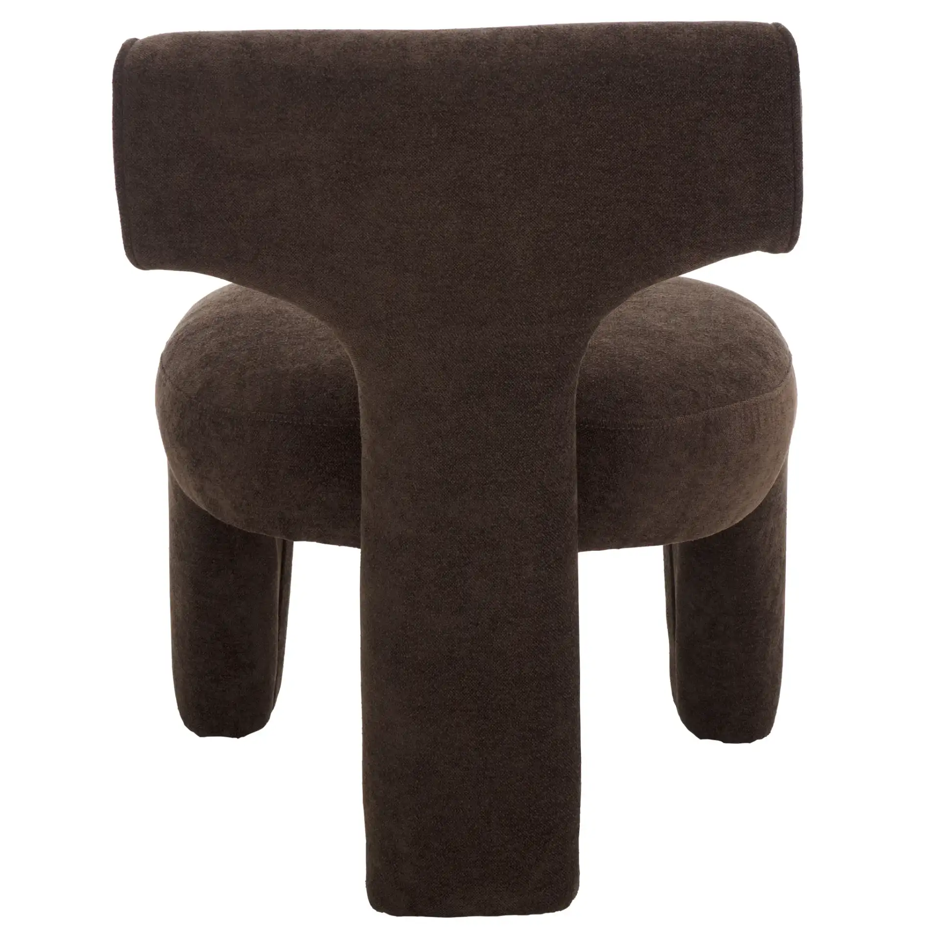 Zalens Accent Chair in Brown, detail view
