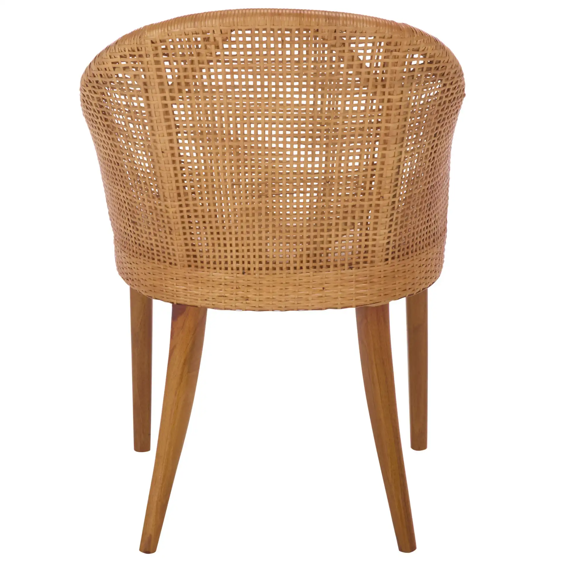 Mura Arm Chair in Honey / Ivory, detail view