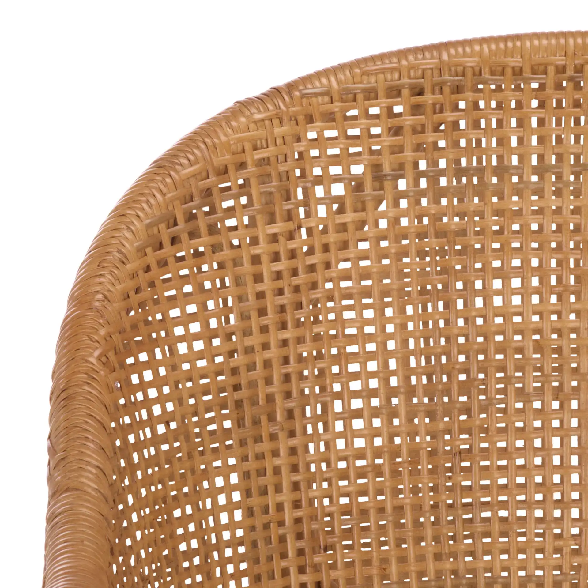 Mura Arm Chair in Honey / Ivory in a styled room