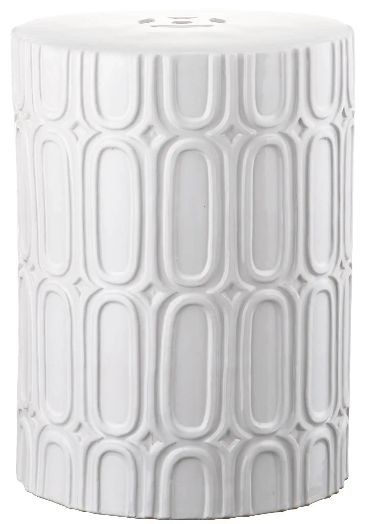 Melody Garden Stool in Antique White