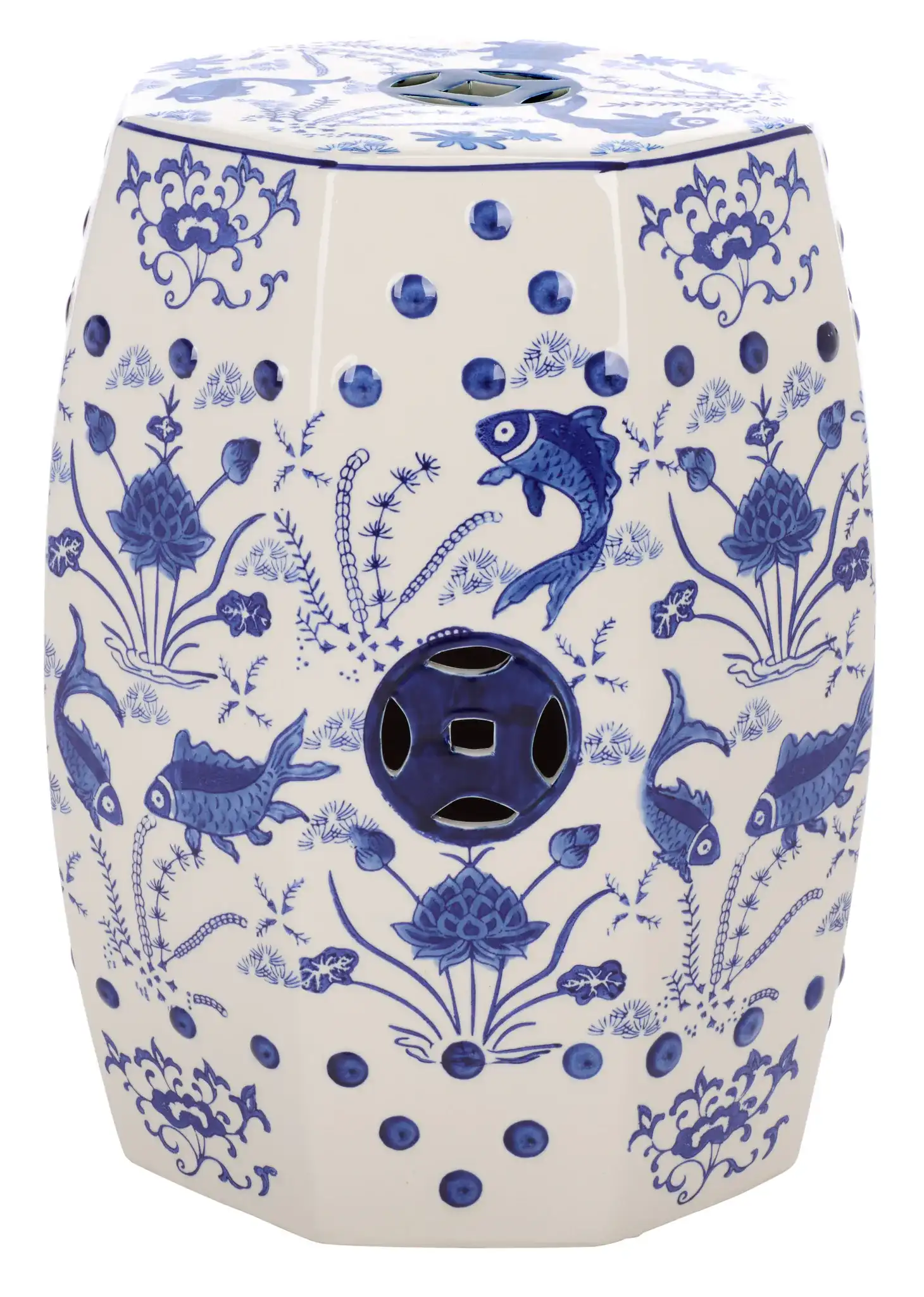 Cloud 9 Garden Stool in Blue