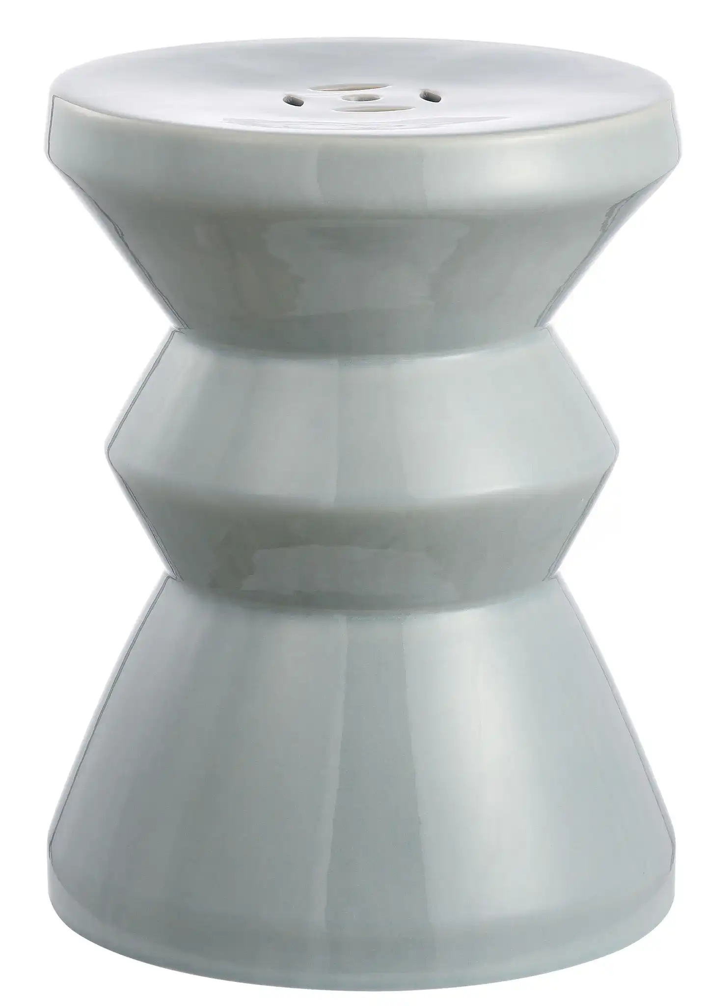 Larsa Garden Stool in Blue