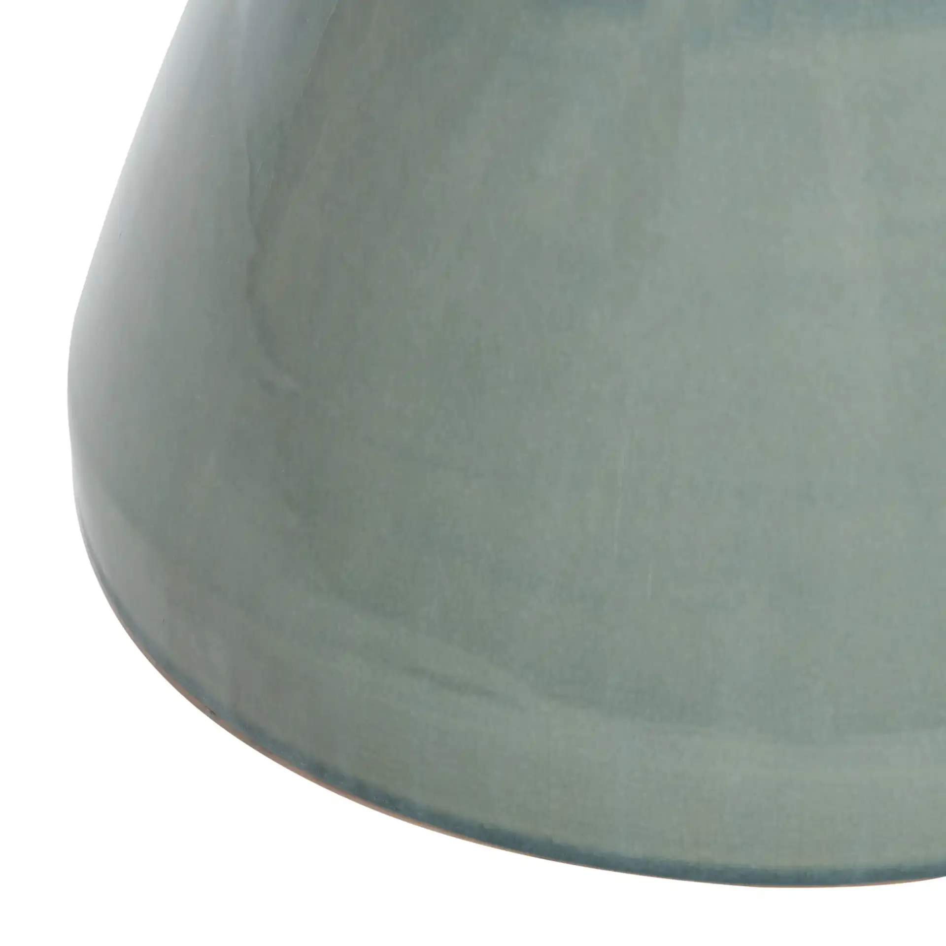 Larsa Garden Stool in Blue in a styled room