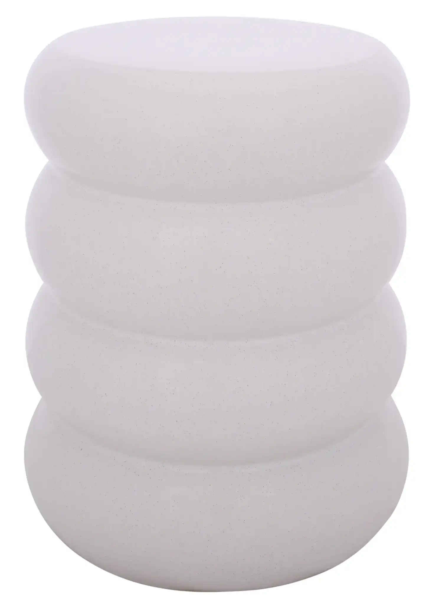 Dylan Garden Stool in Light Cream