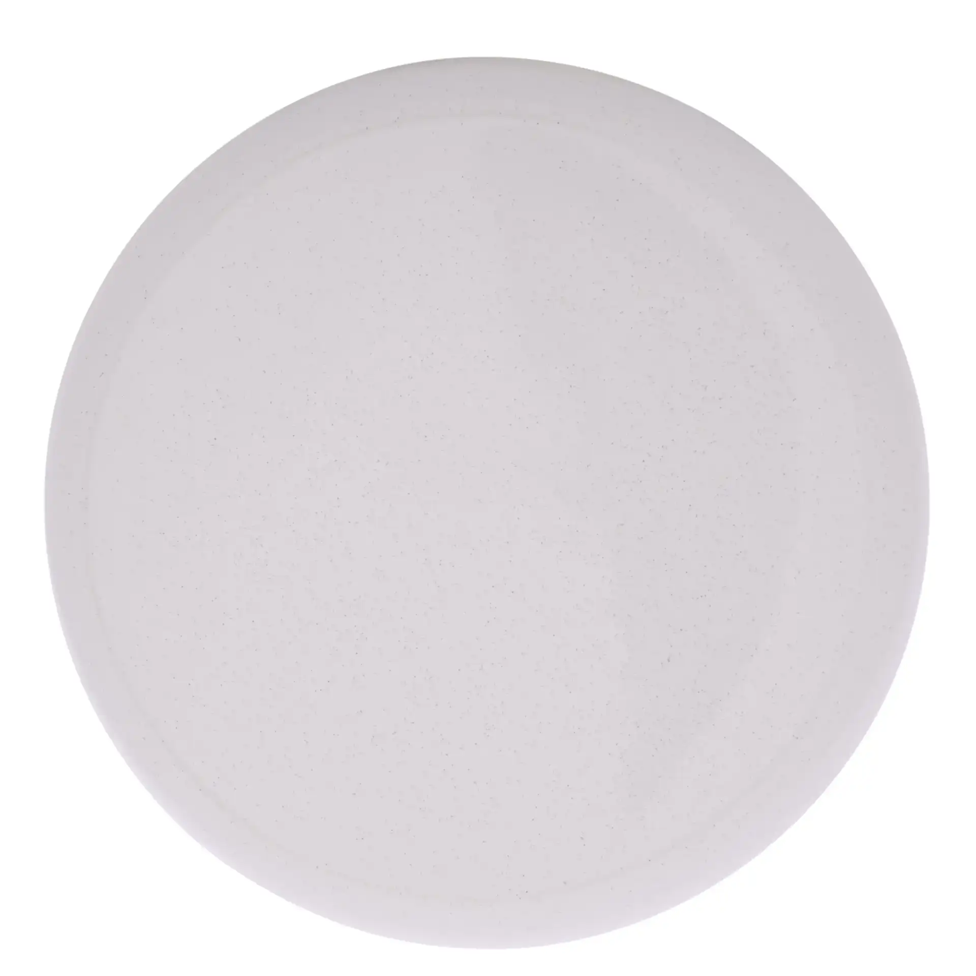 Dylan Garden Stool in Light Cream, detail view
