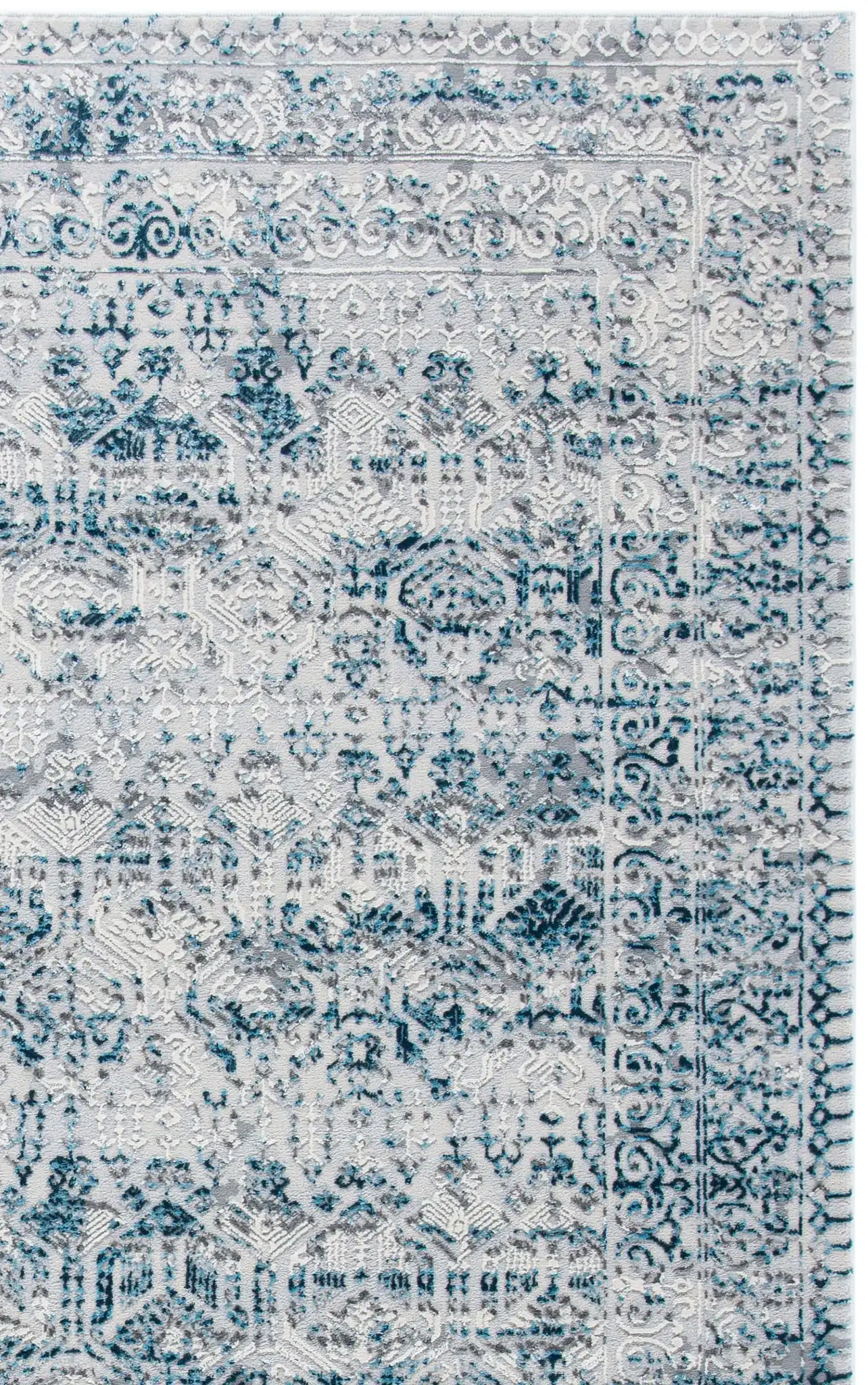 Cream / Turquoise