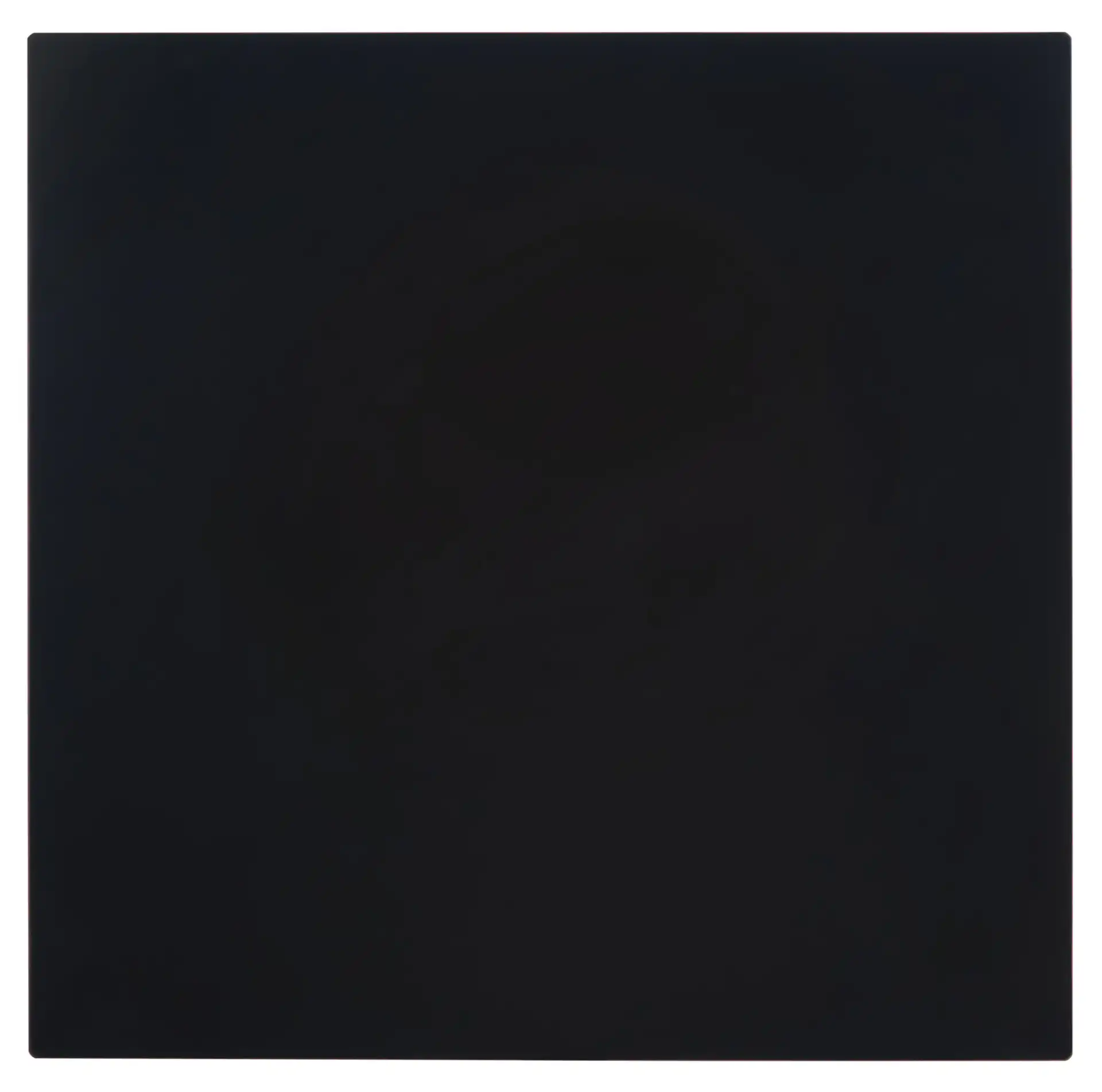Milo End Table in Black, detail view