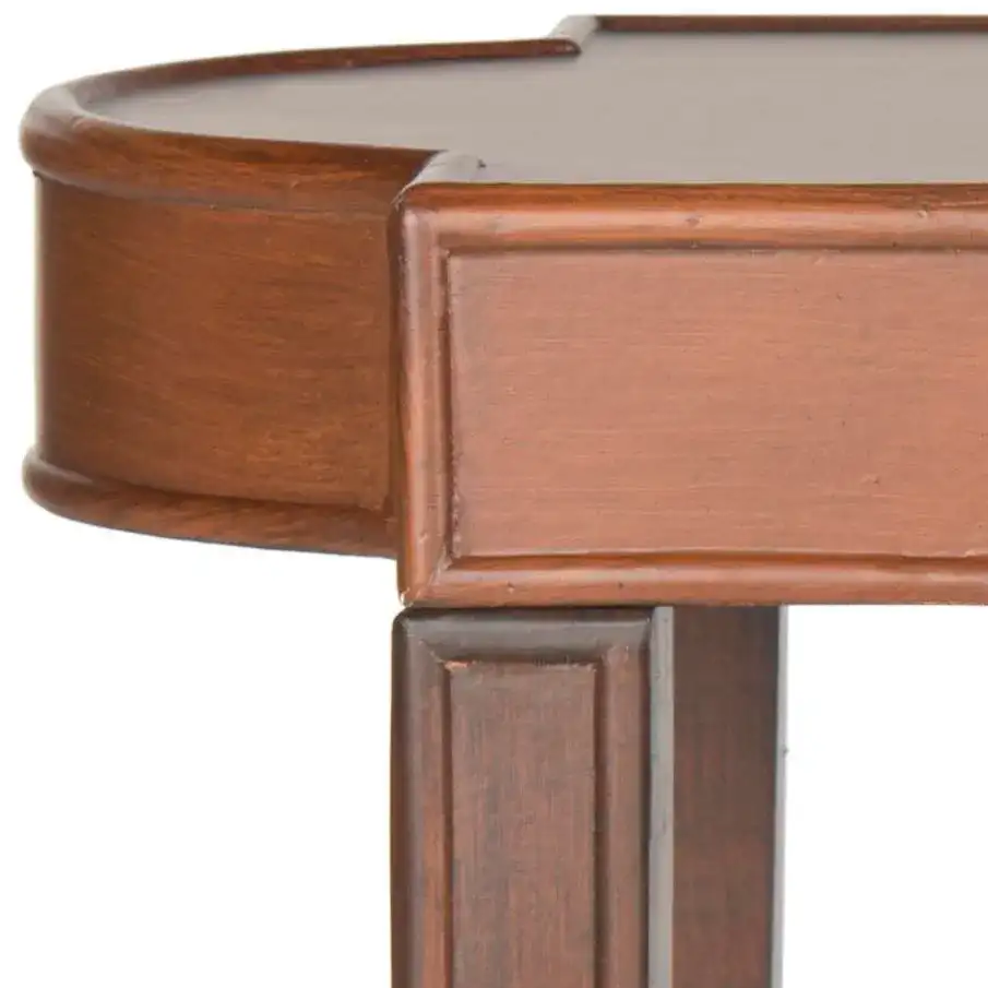Mizell End Table in Brown, detail view