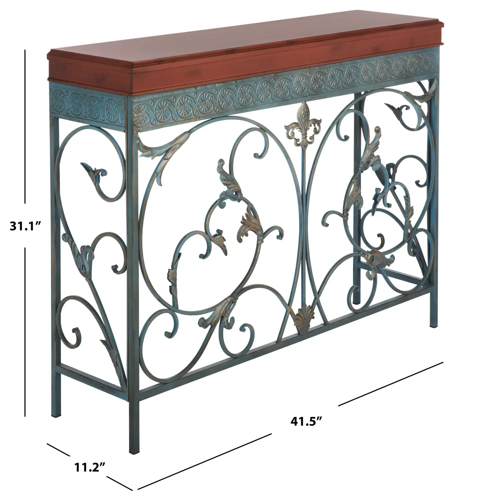 Cynthia Console in Brown, detail view