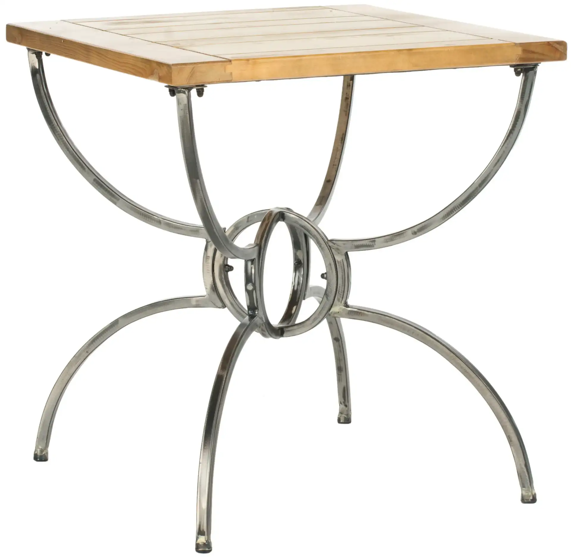 Alvin End Table in Natural, detail view
