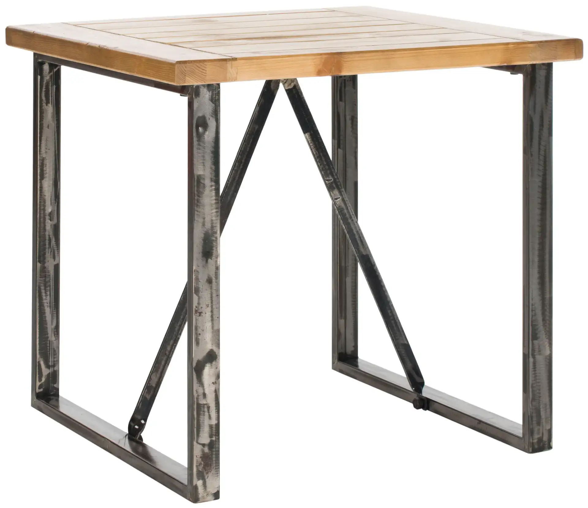 Chase End Table in Natural, detail view