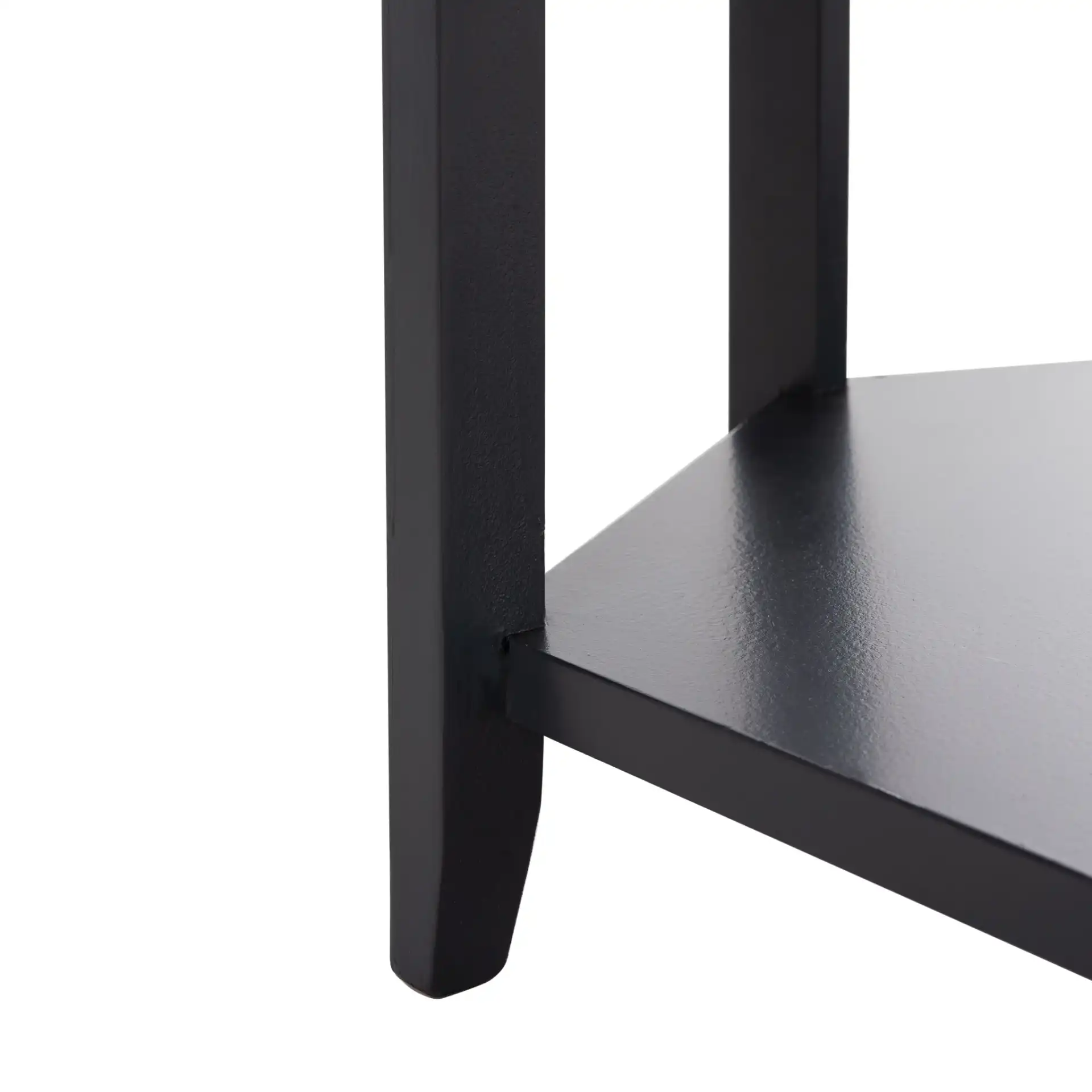 Connor End Table in Brown, detail view