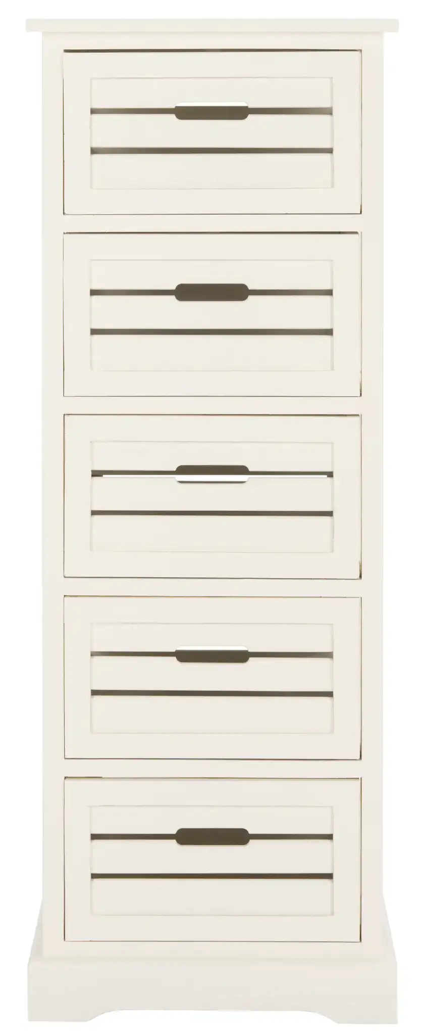 Sarina Cabinet in Distressed Cream