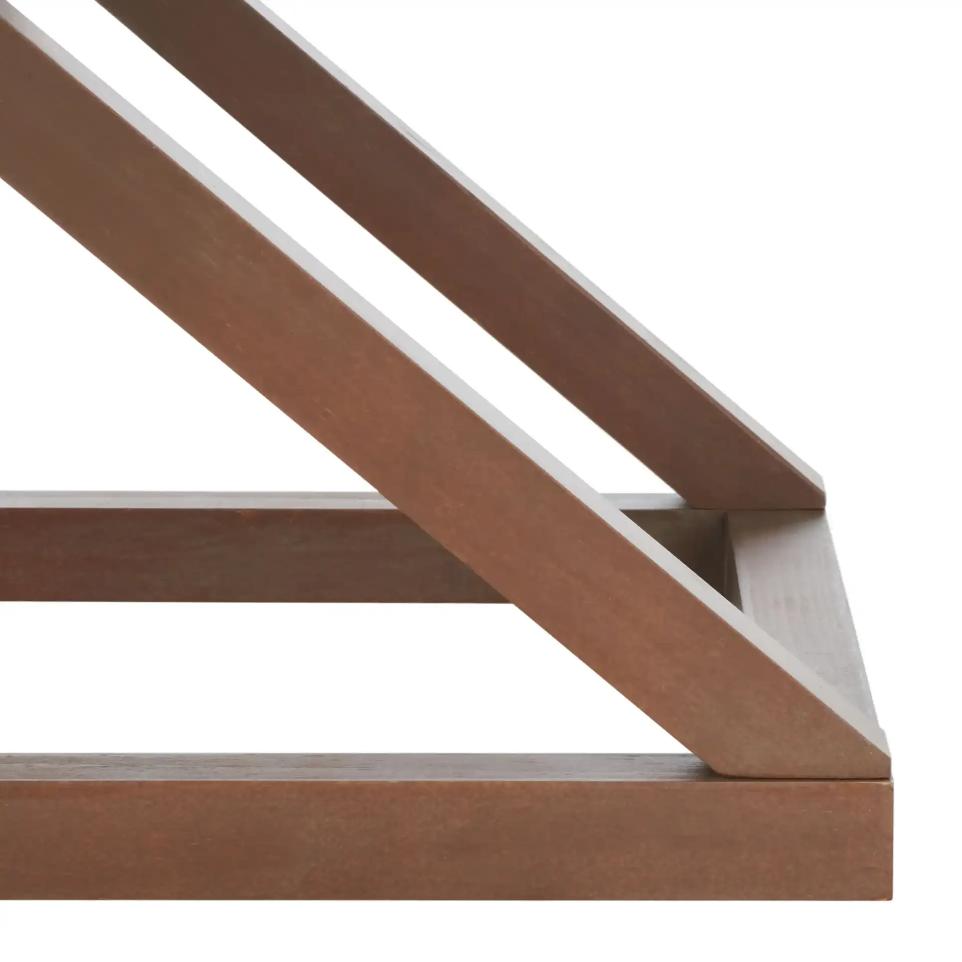 Dunstan Accent Table in Brown, detail view