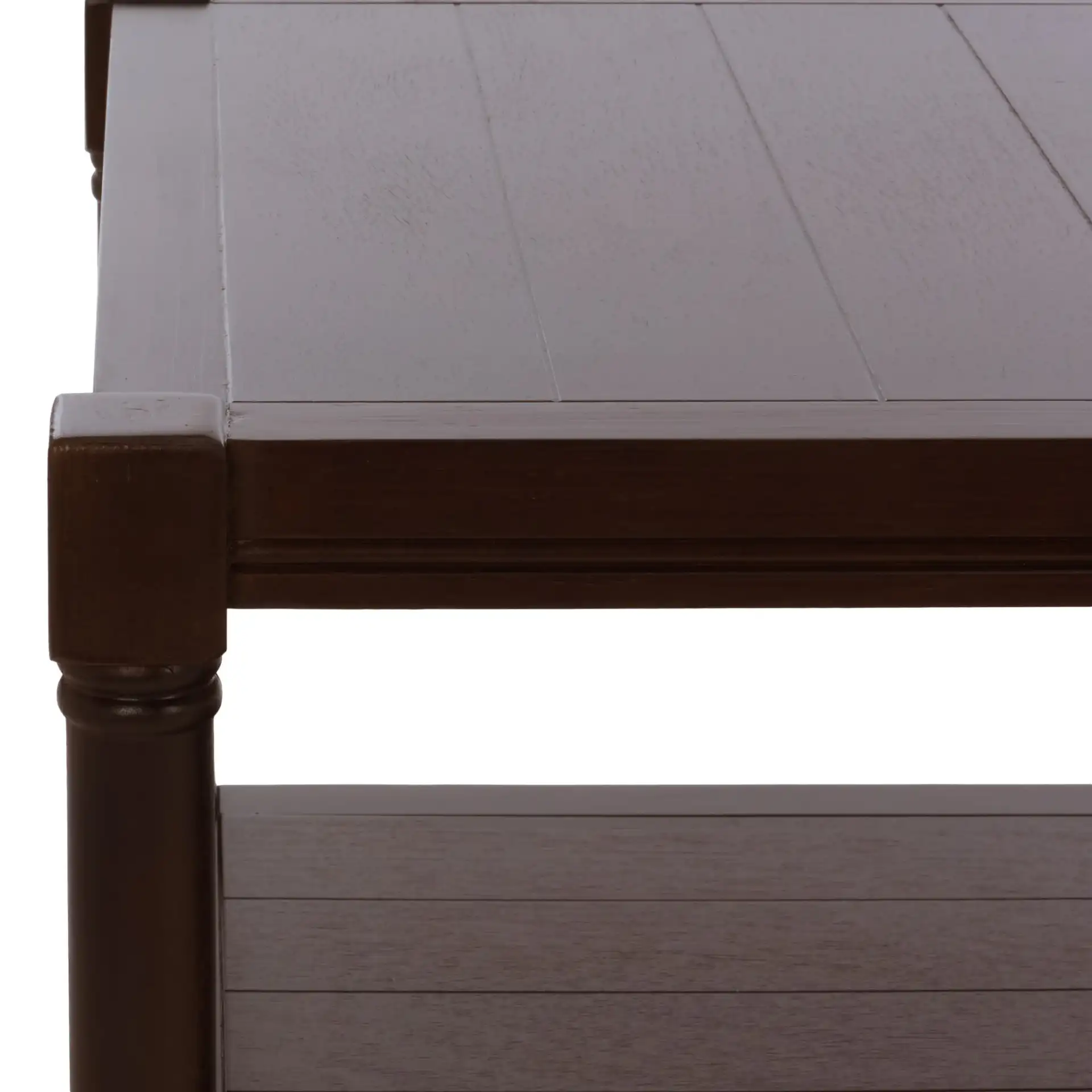 Bela Coffee Table in Dark Chocolate in a styled room