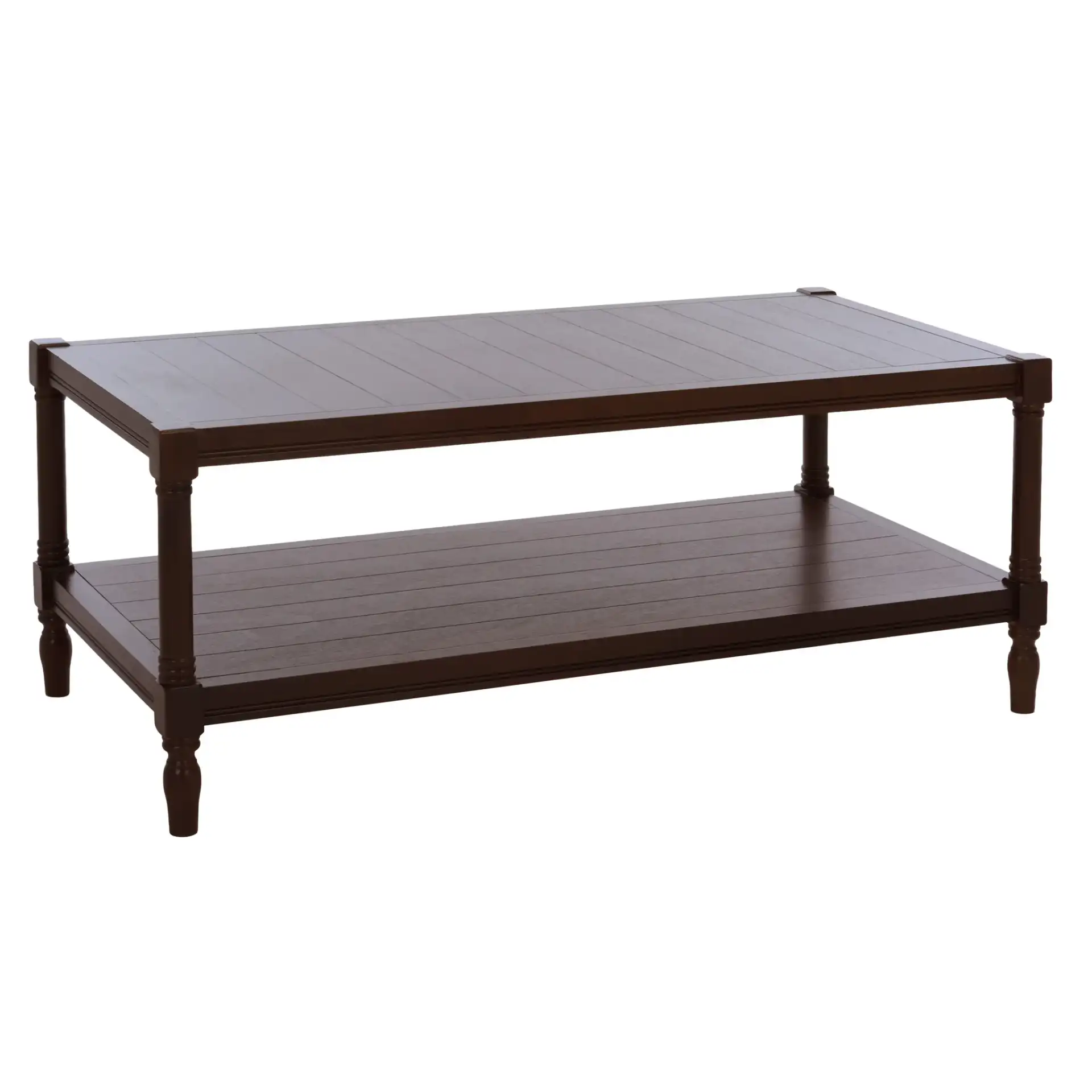Bela Coffee Table in Dark Chocolate, detail view