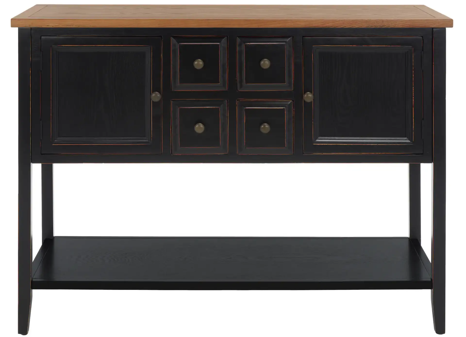 Black / Oak