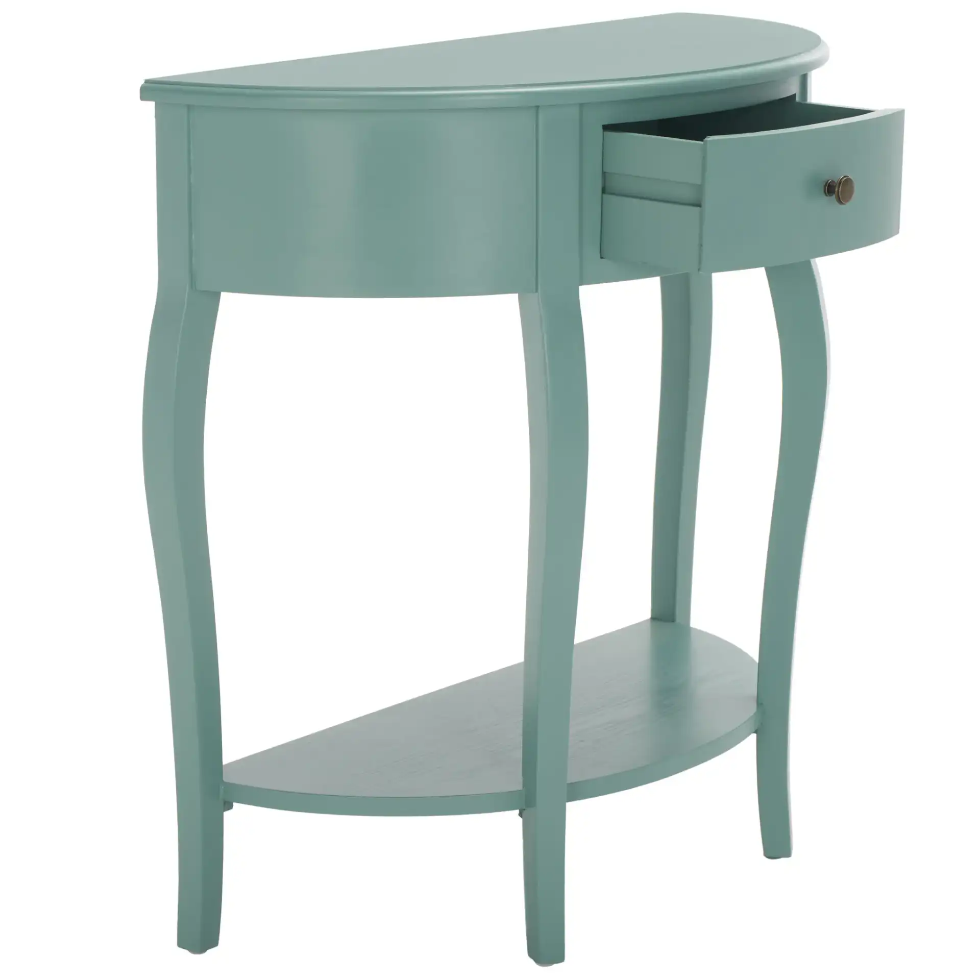 Jan Console in Teal, detail view