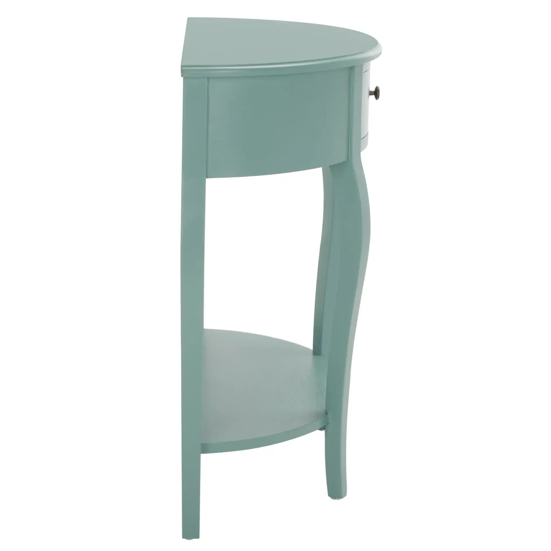 Jan Console in Teal, detail view