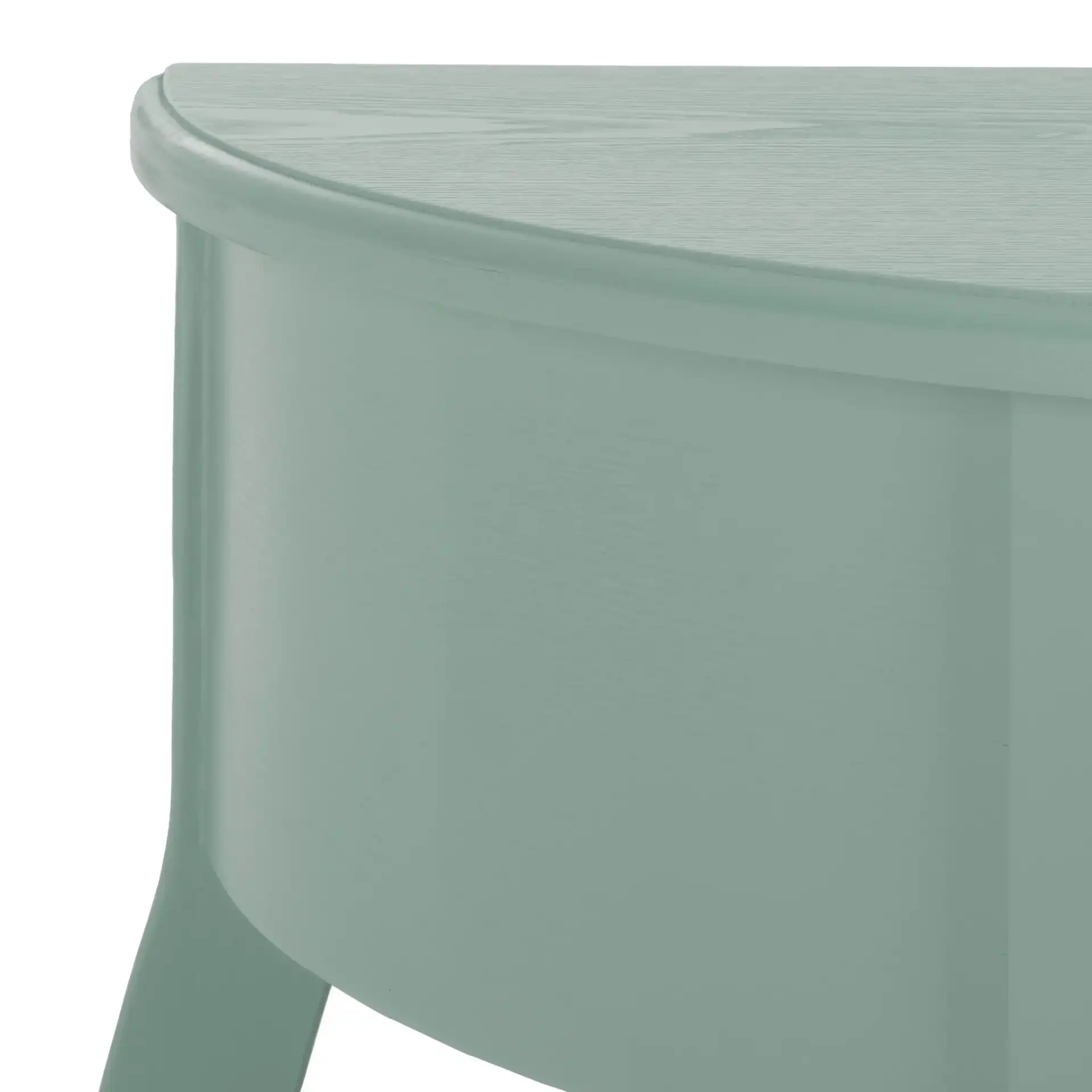 Jan Console in Teal in a styled room