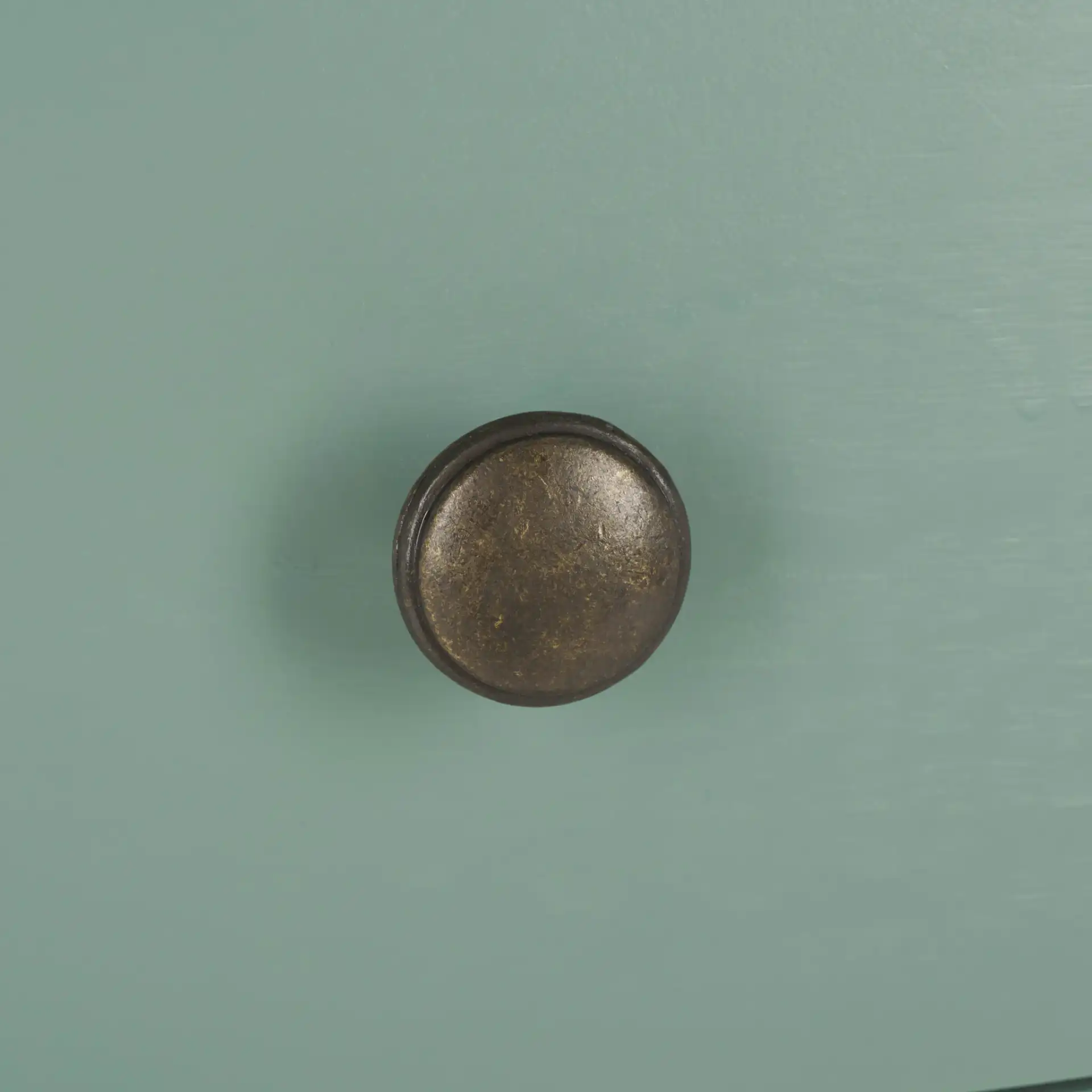 Jan Console in Teal in a styled room