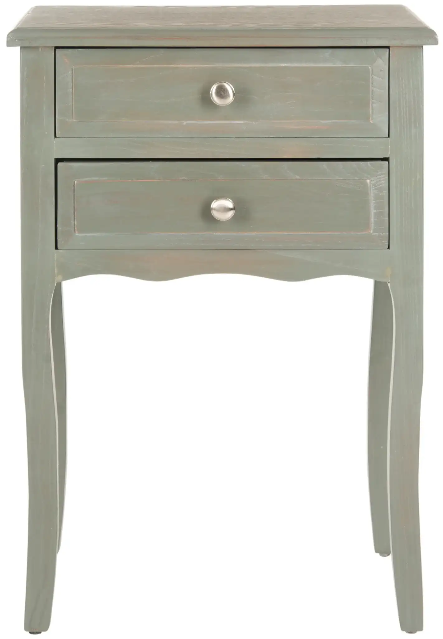 Lori End Table in Ash Gray
