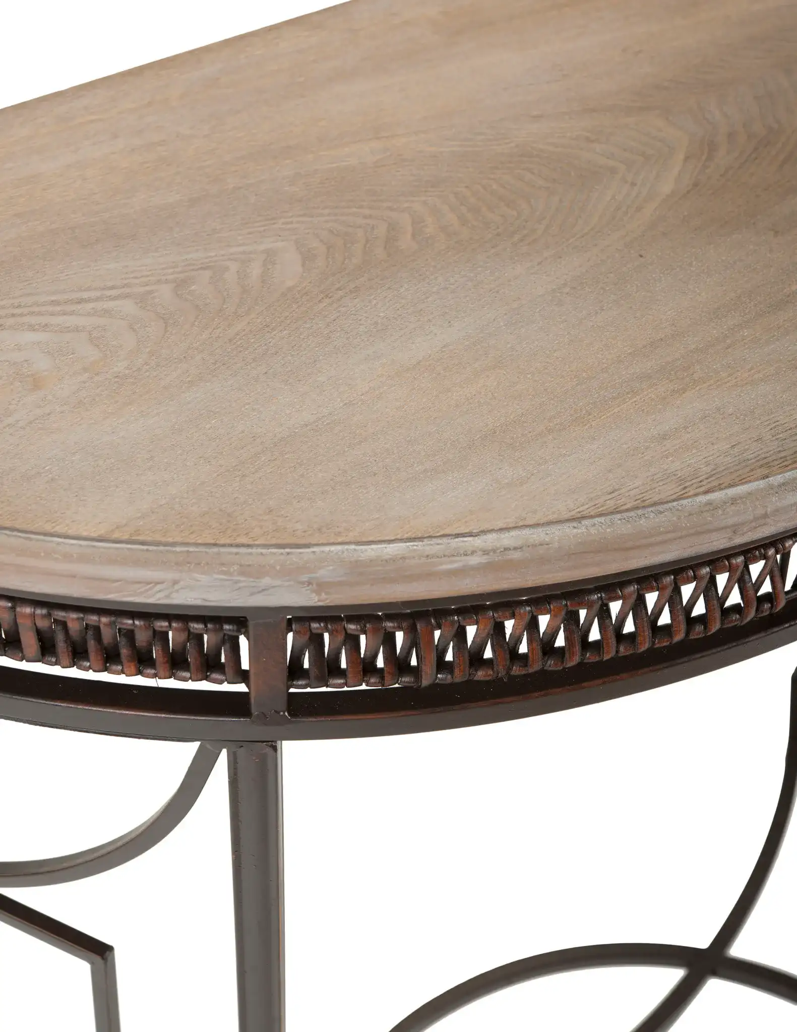 Rosalie Console in Copper / Red Maple in a styled room
