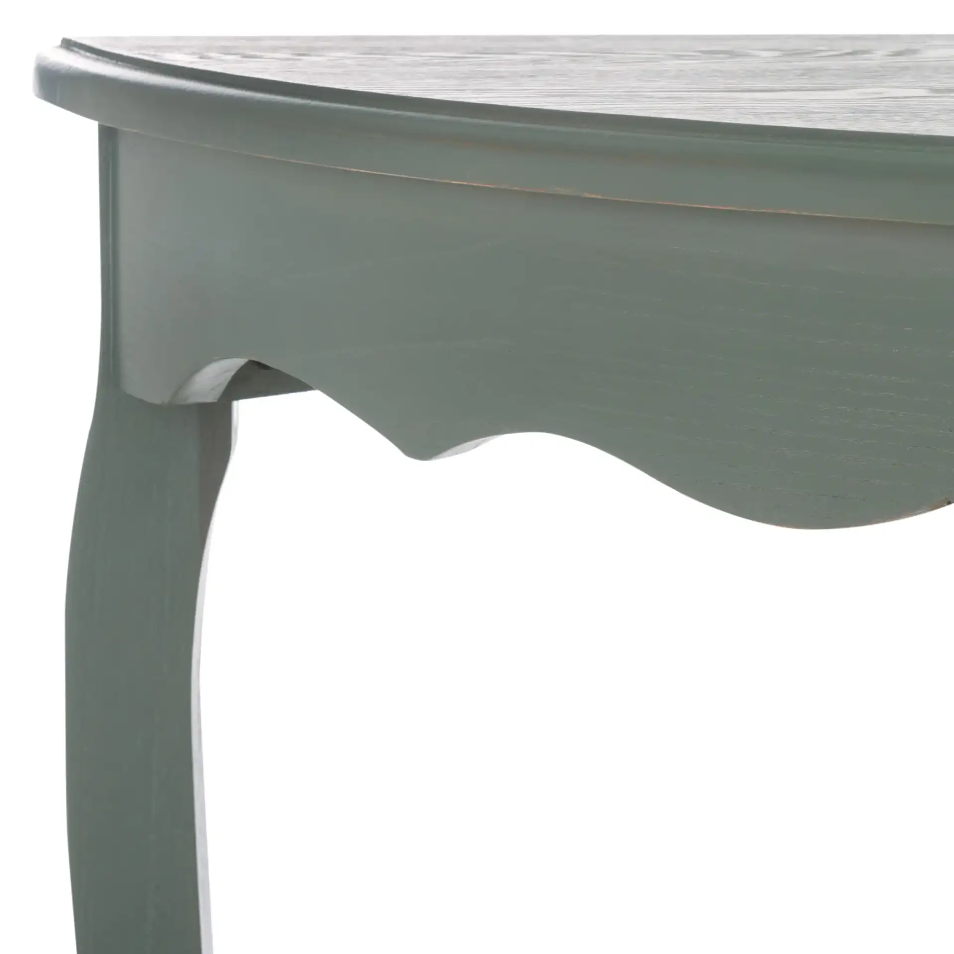Christina Console in Firewood in a styled room