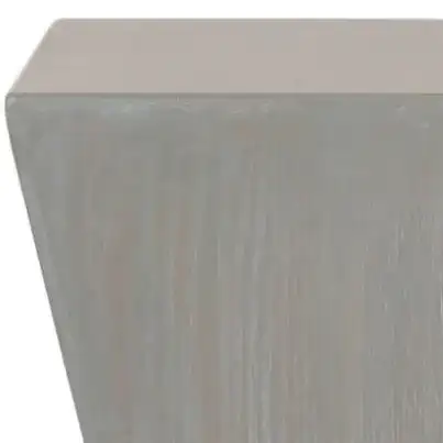 Lotem Accent Table in White Birch, detail view