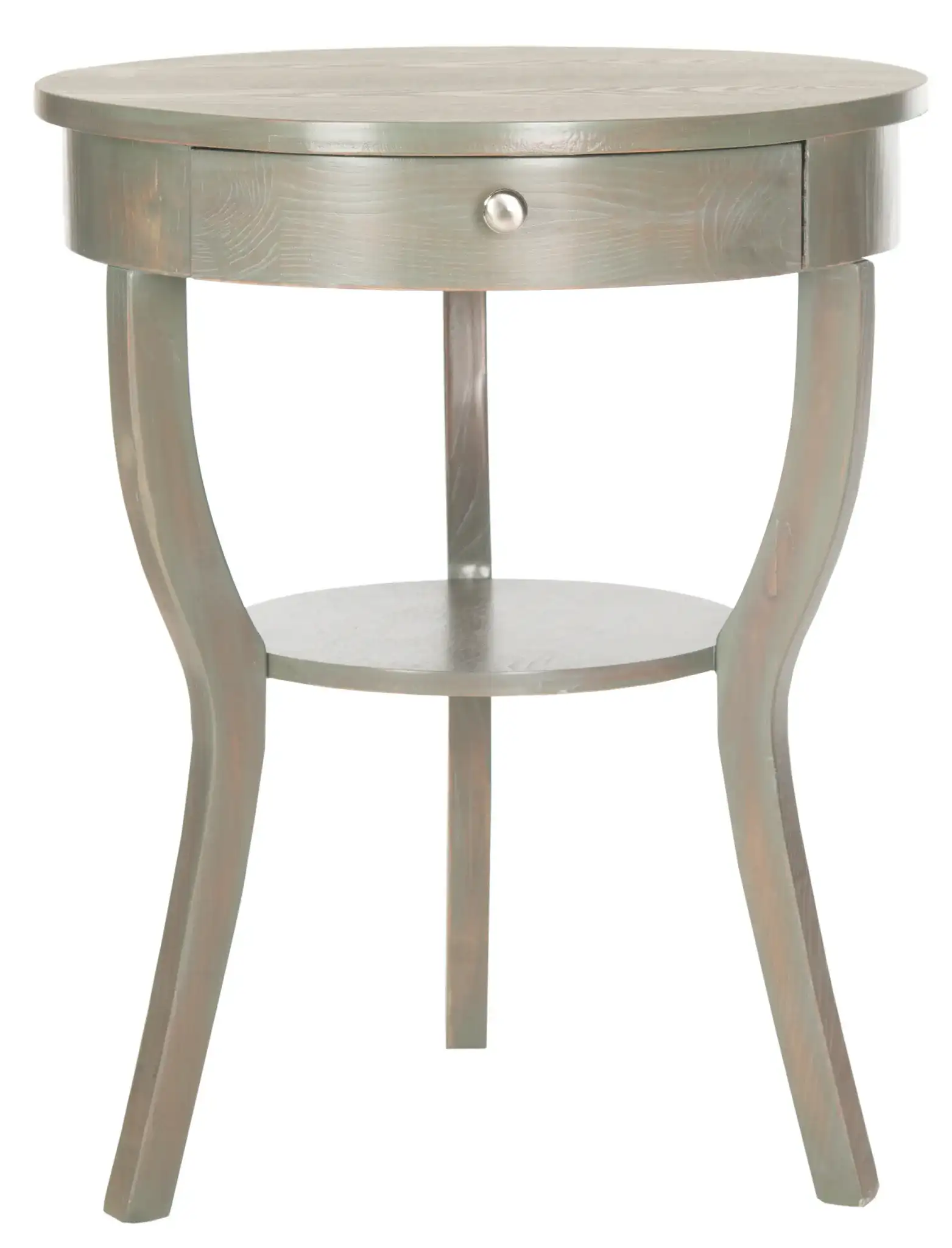Kendra End Table in Ash Gray