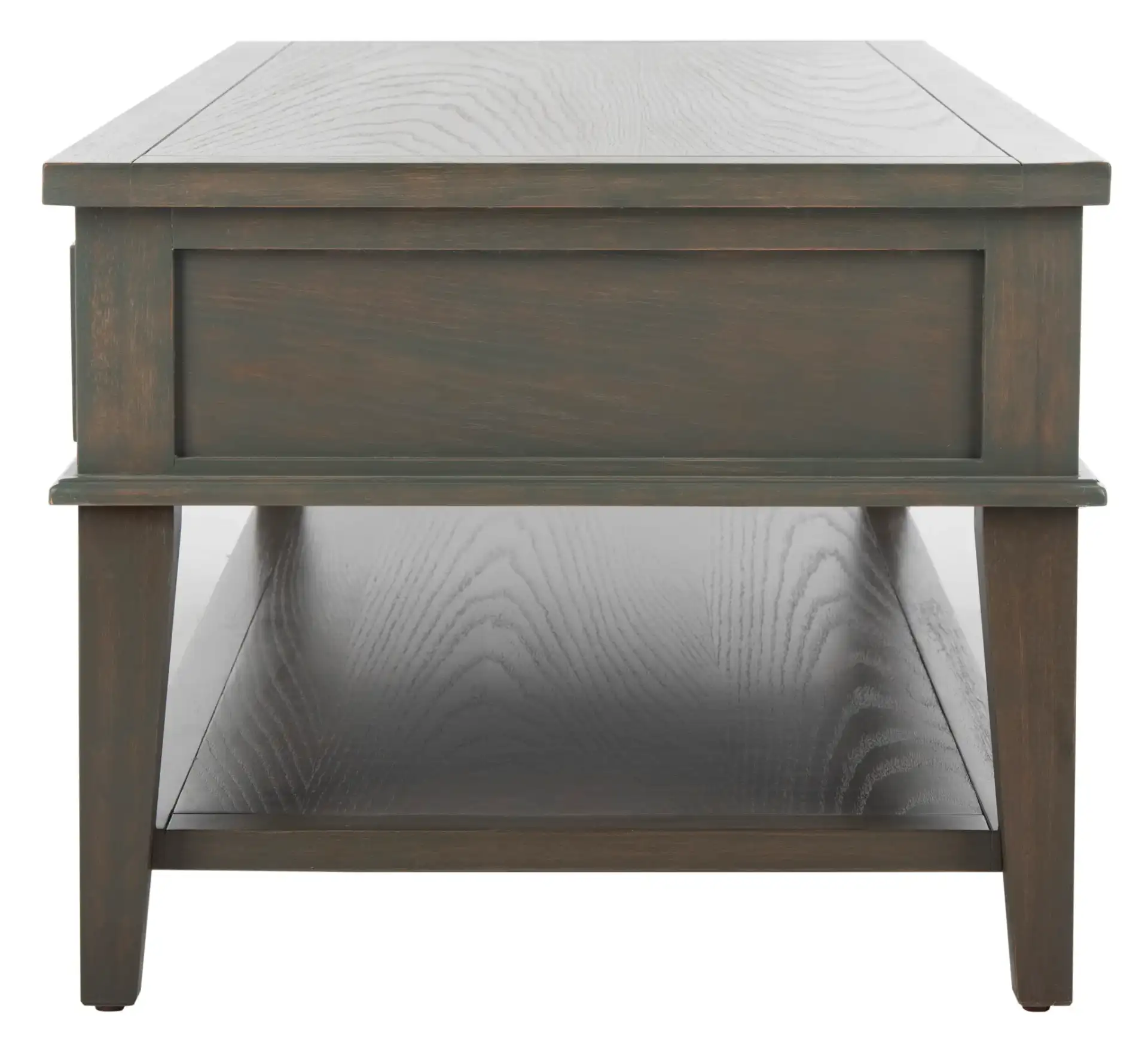 Manelin Coffee Table in Ash Gray, detail view