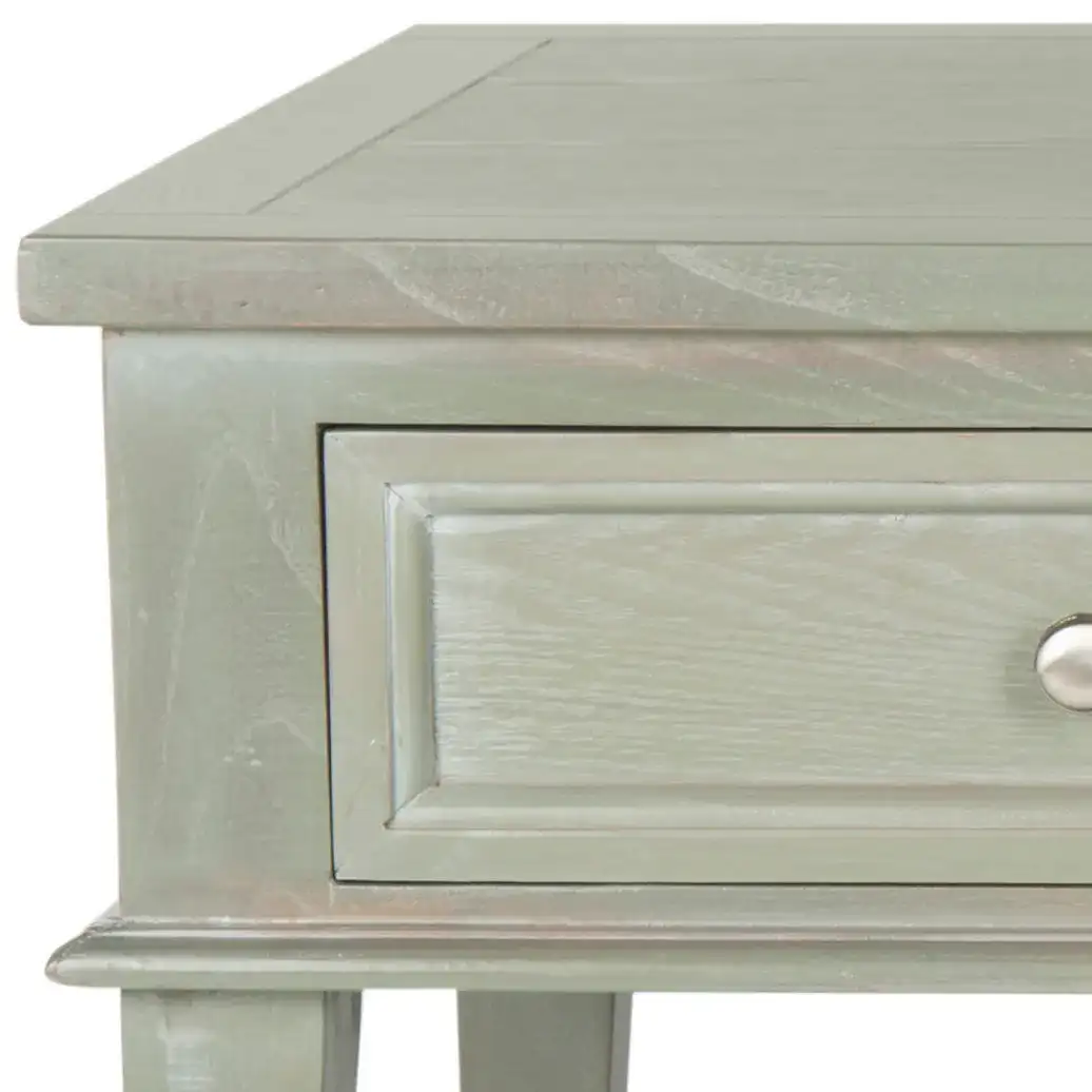 Manelin Coffee Table in Ash Gray, detail view