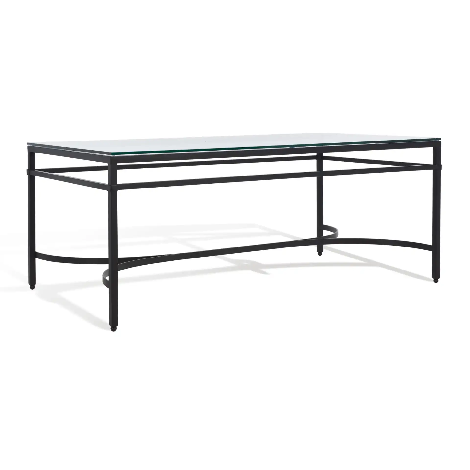 Abelard Cocktail Table in Black, detail view