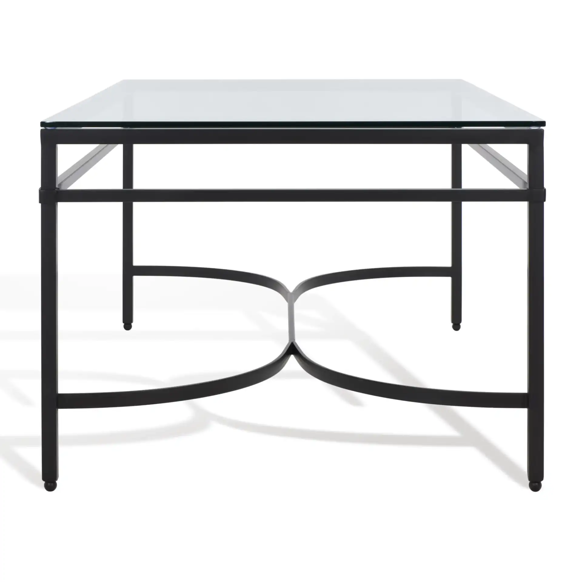 Abelard Cocktail Table in Black, detail view