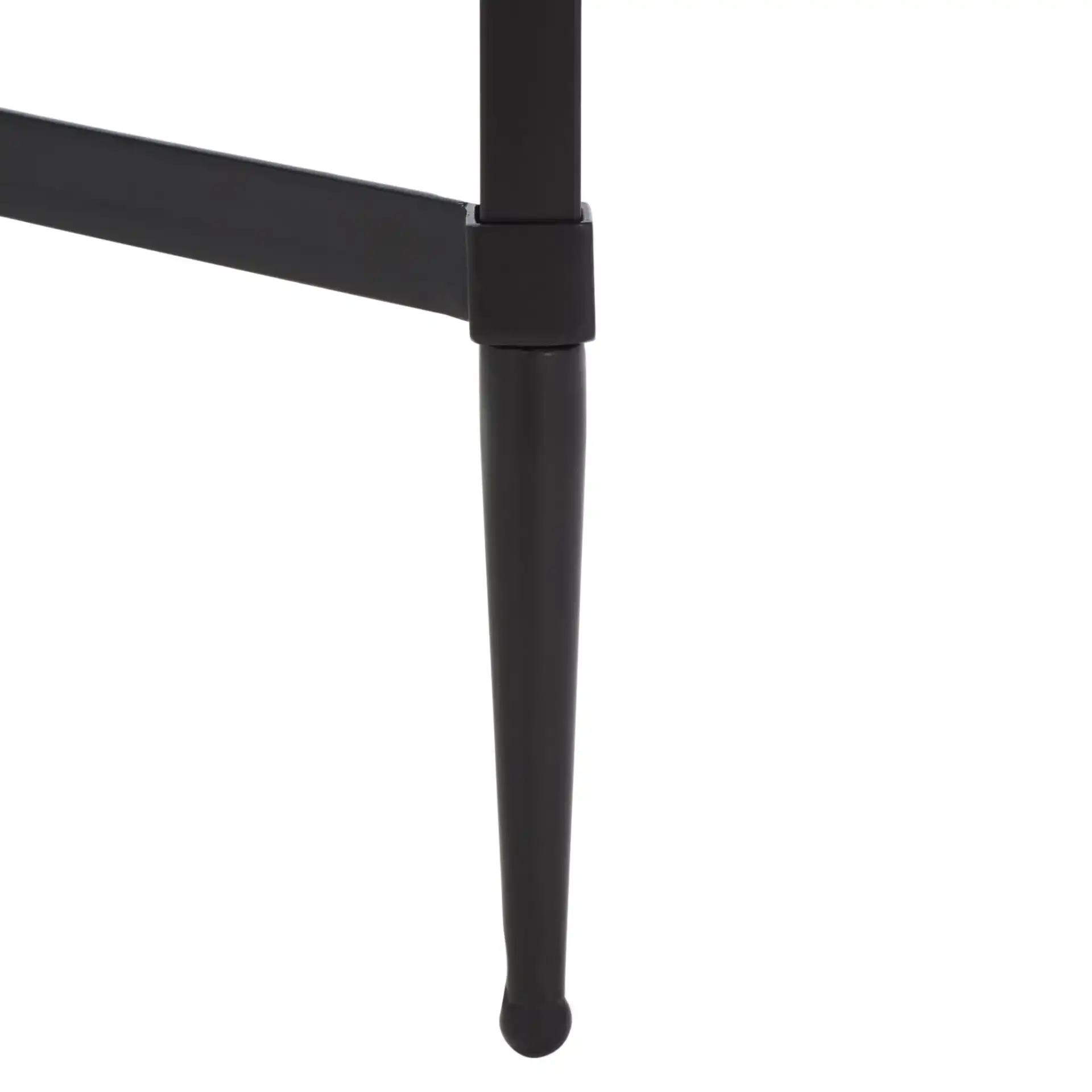 Mieka Cocktail Table in Black, detail view