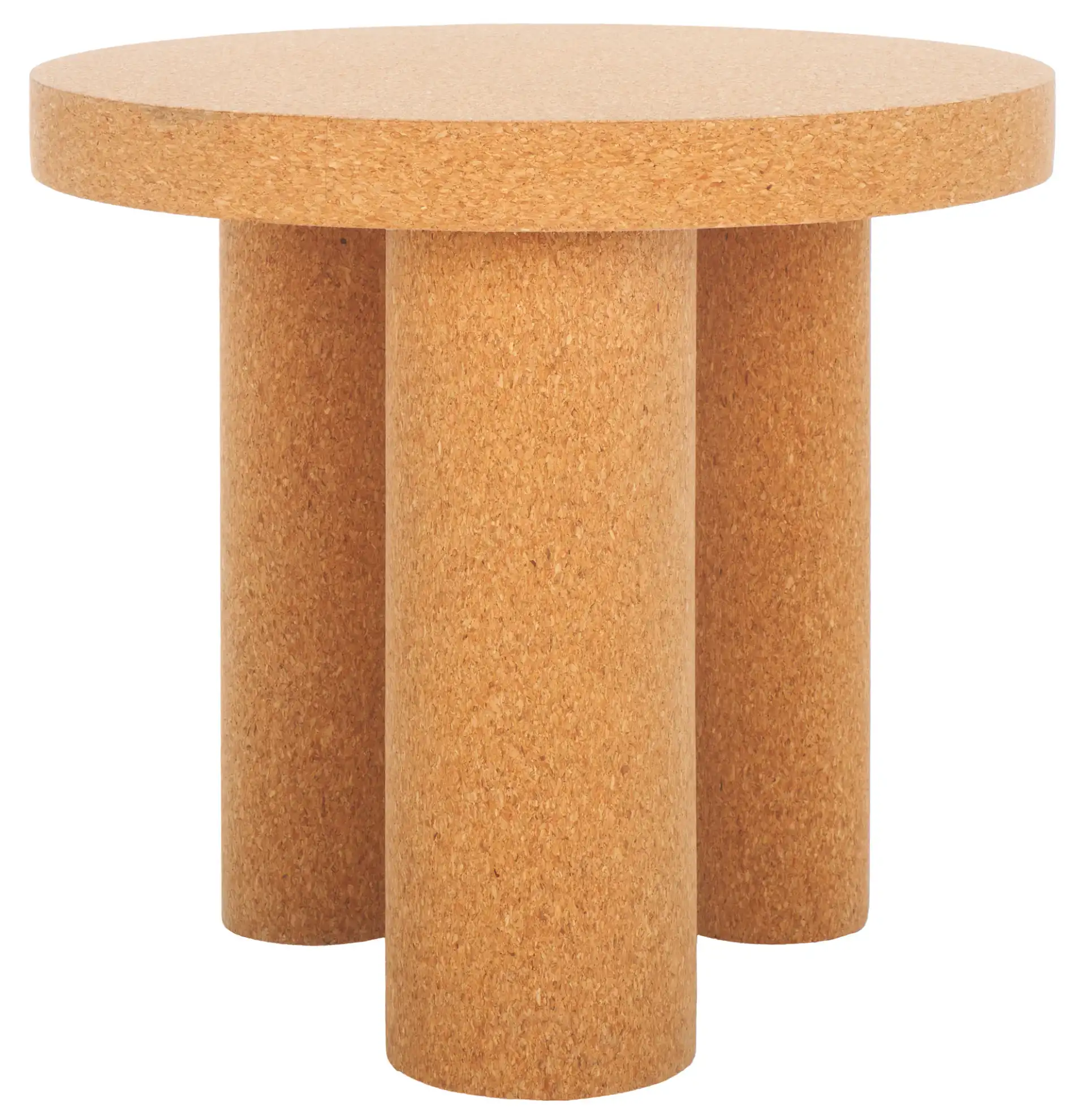 Gilligan Cork Three-Leg Accent Table in Cork