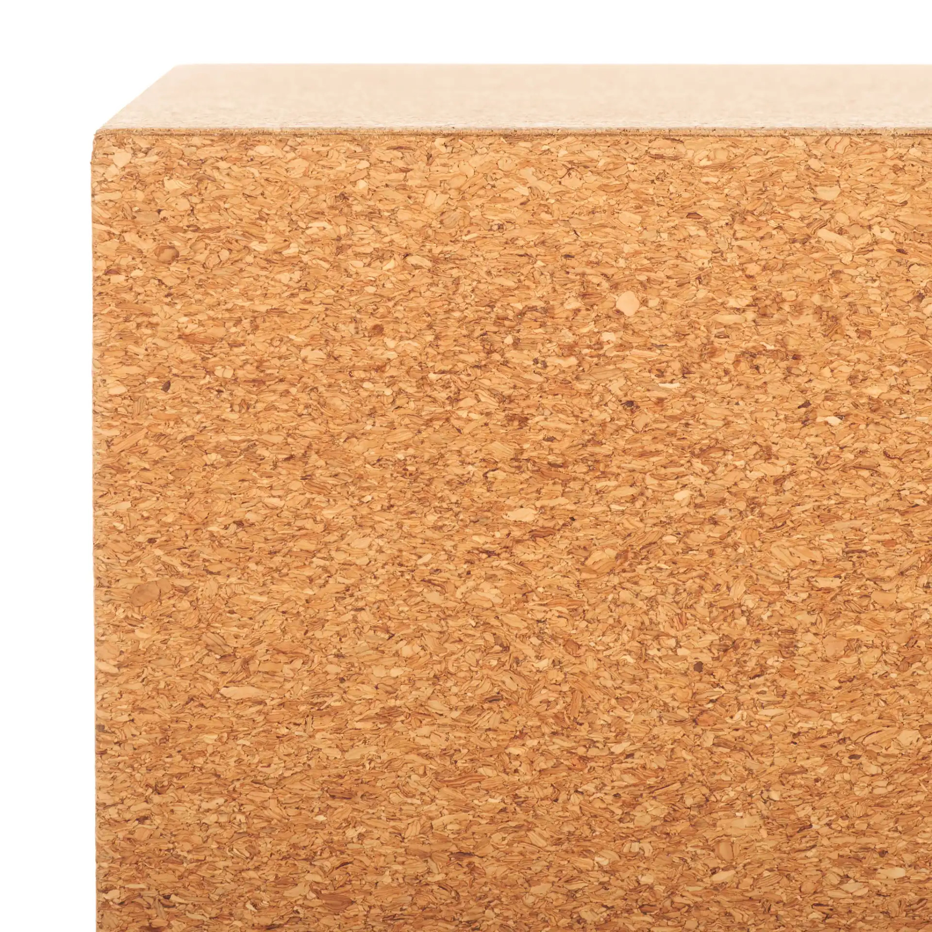 Hansel Cork Accent Table in Cork in a styled room