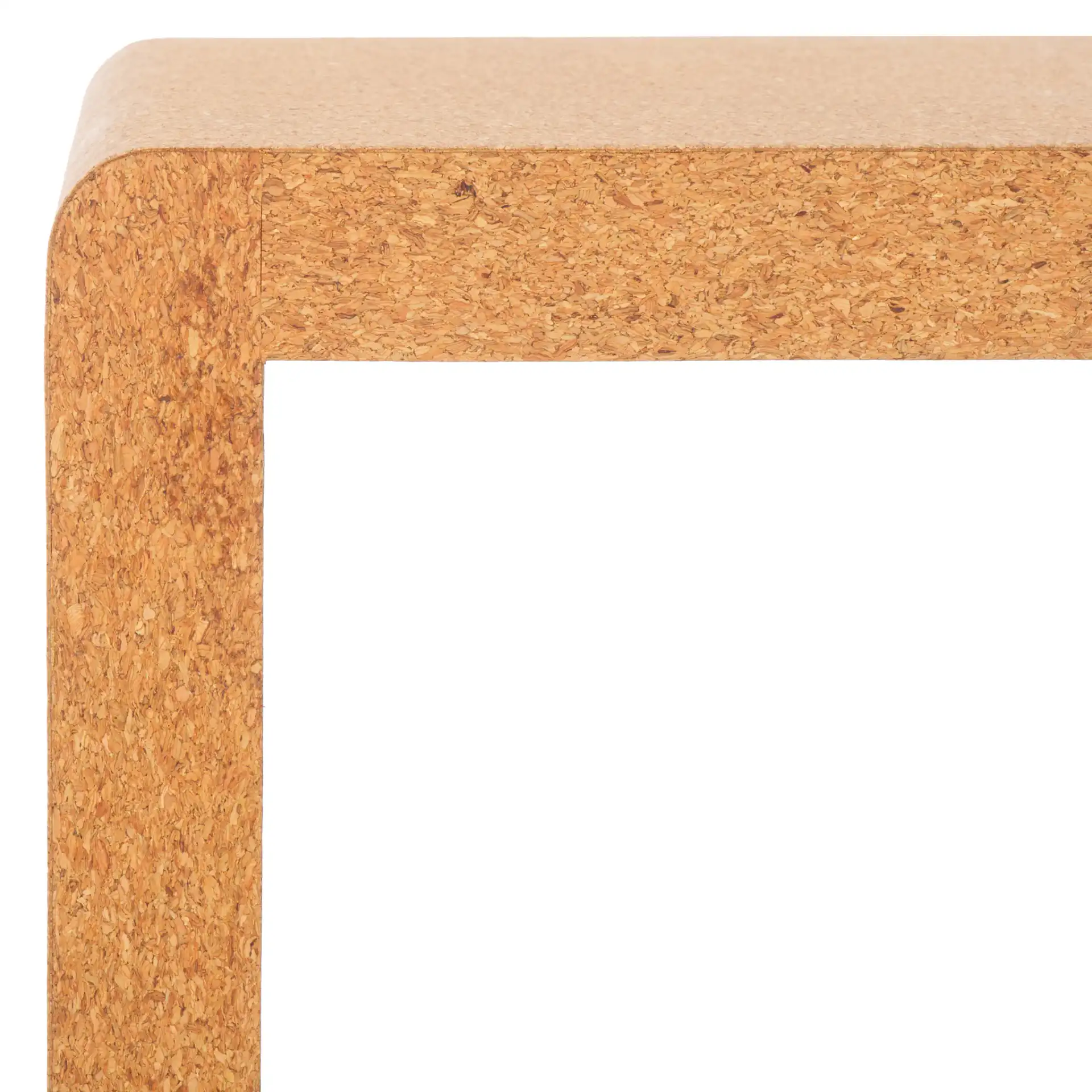 Daysie Cork Accent Table in Cork in a styled room