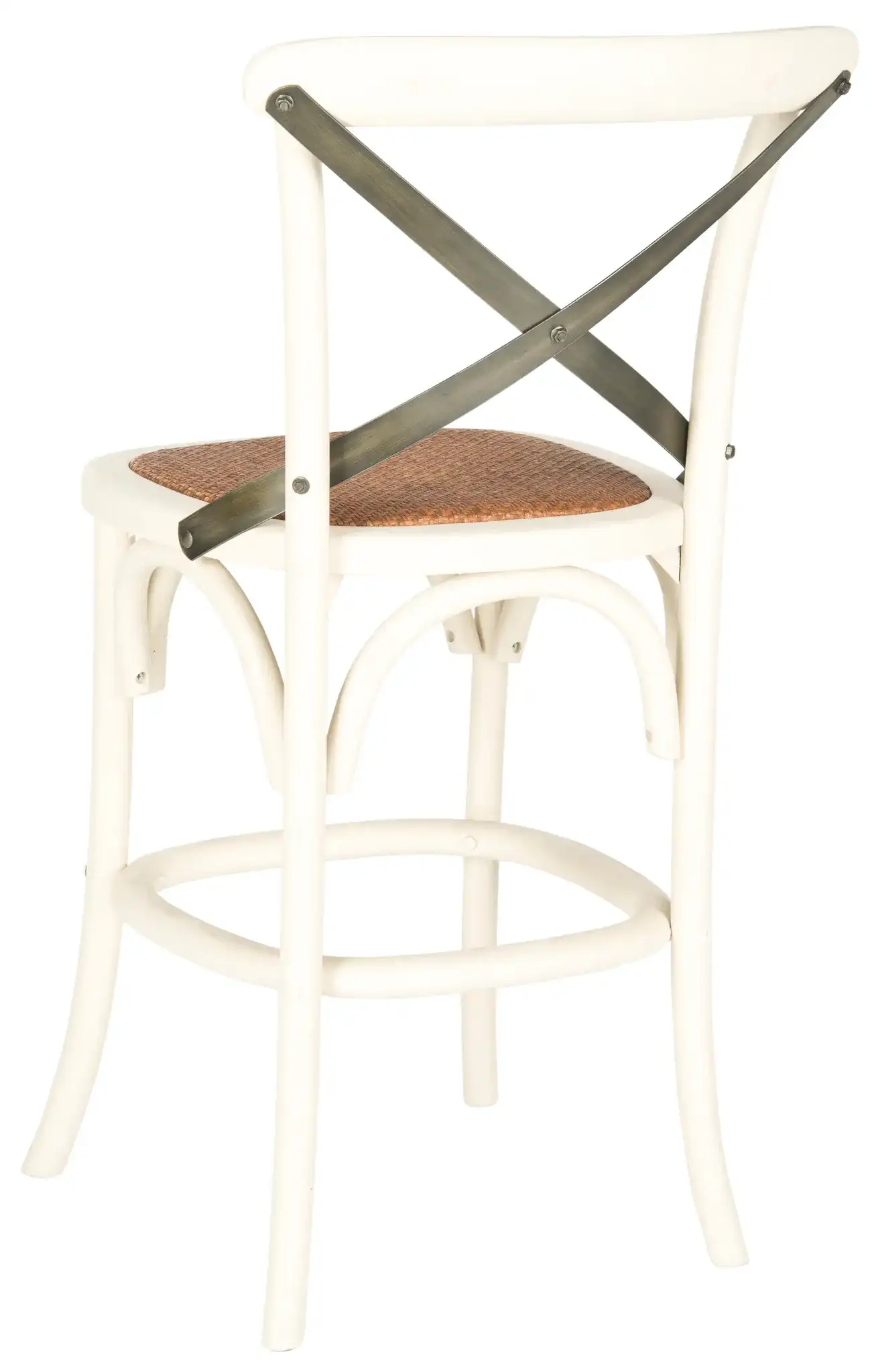 Eleanore Counterstool in Antique White, detail view