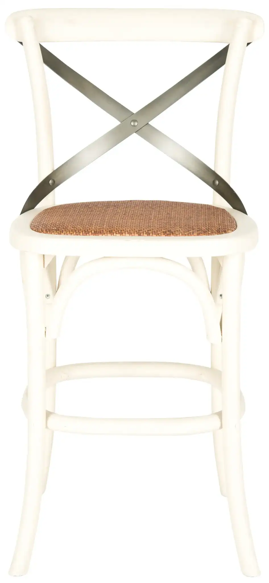 Eleanore Counterstool in Antique White, detail view