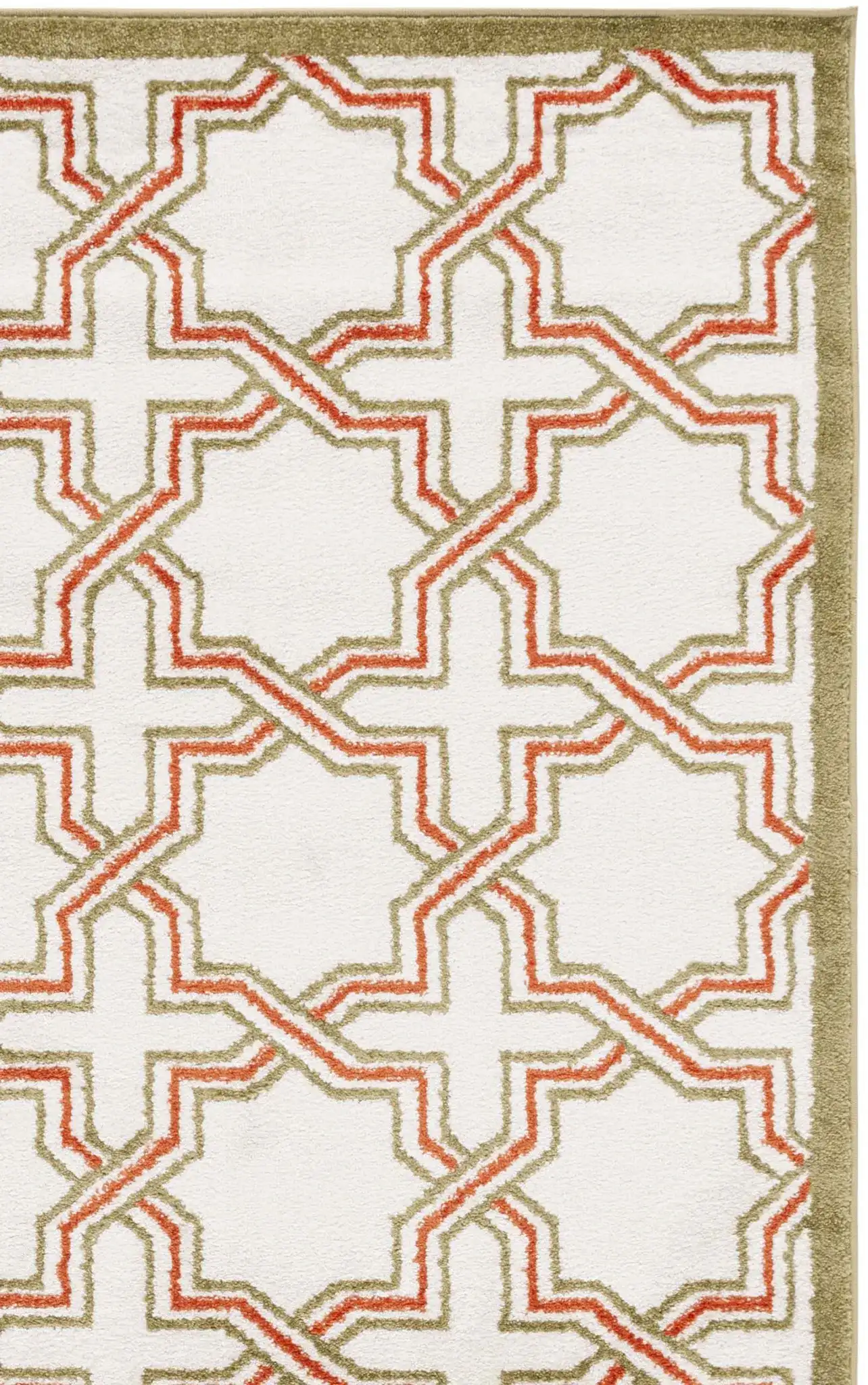 Ivory / Light Green