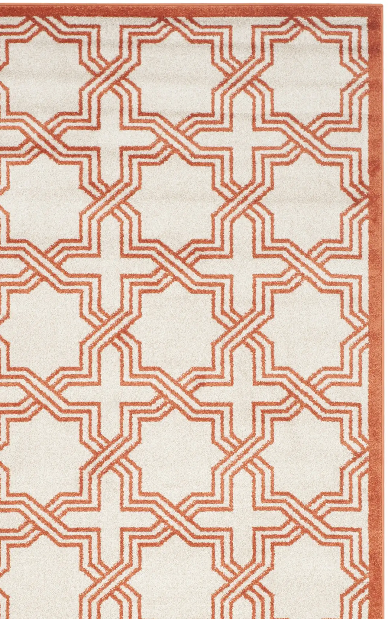 Ivory / Orange