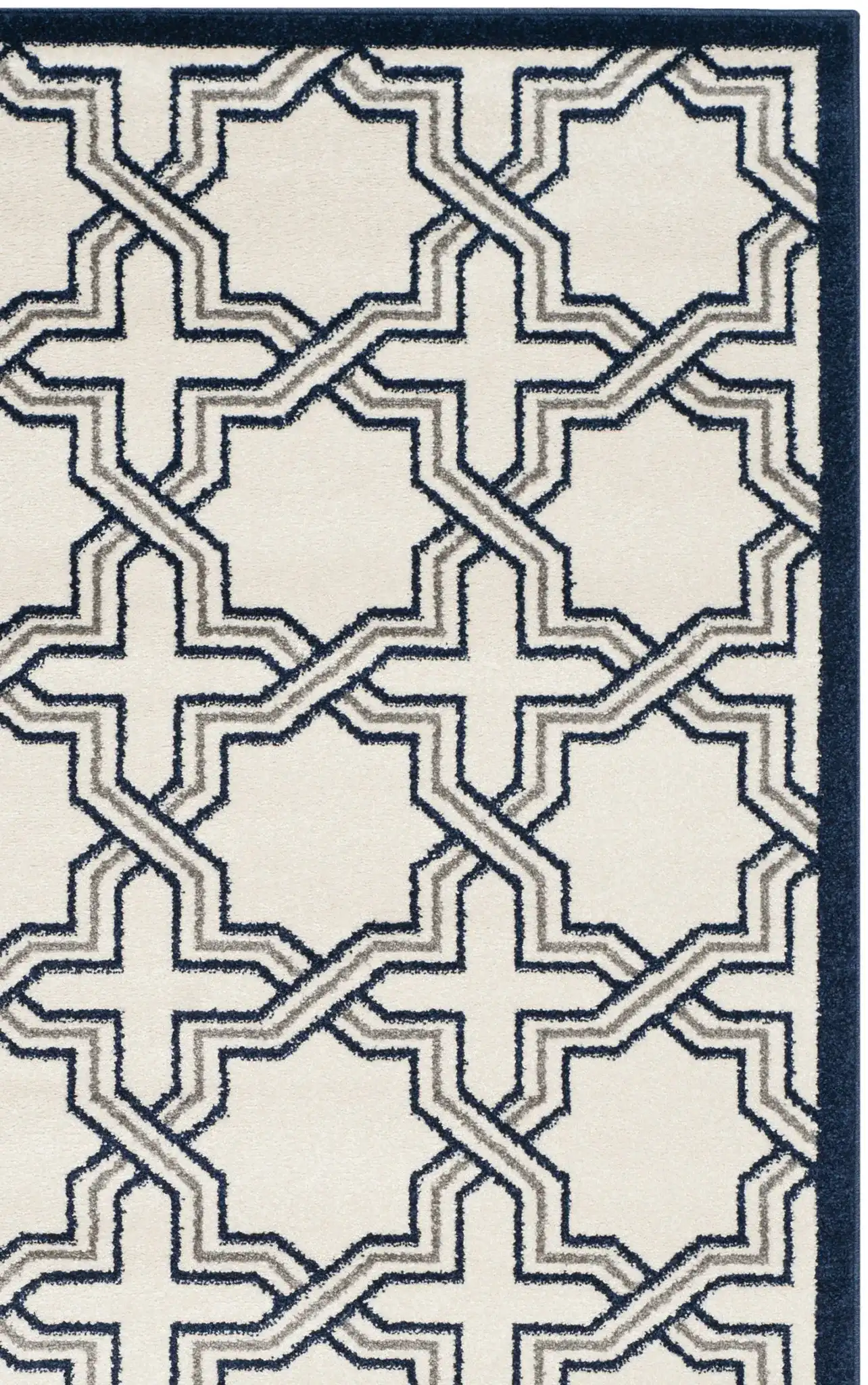 Ivory / Navy