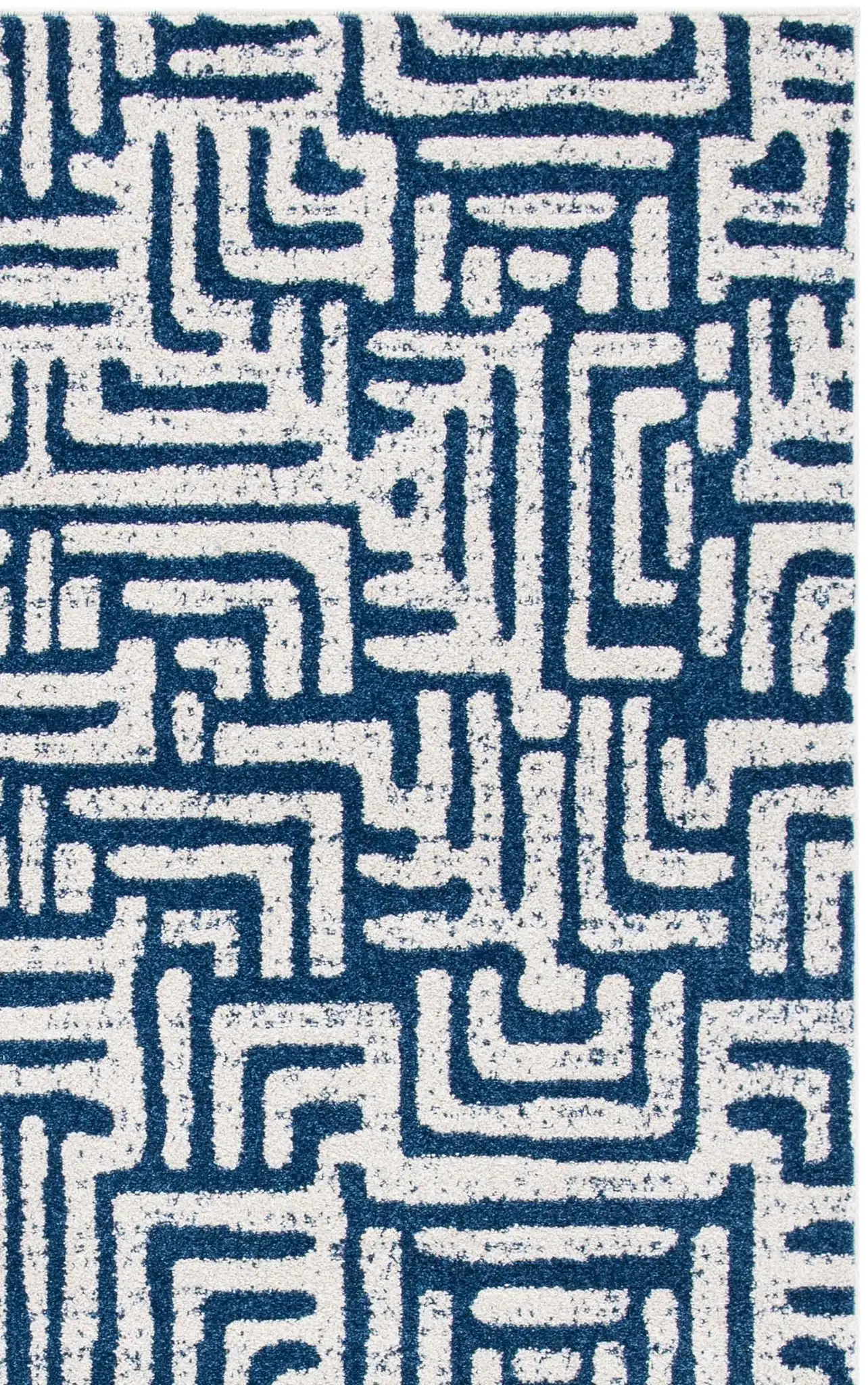 Blue / Cream