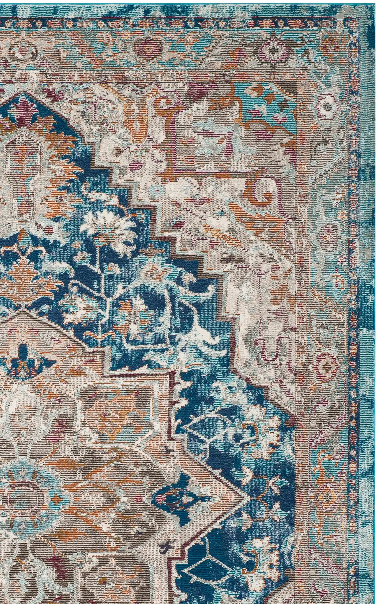 Blue / Beige