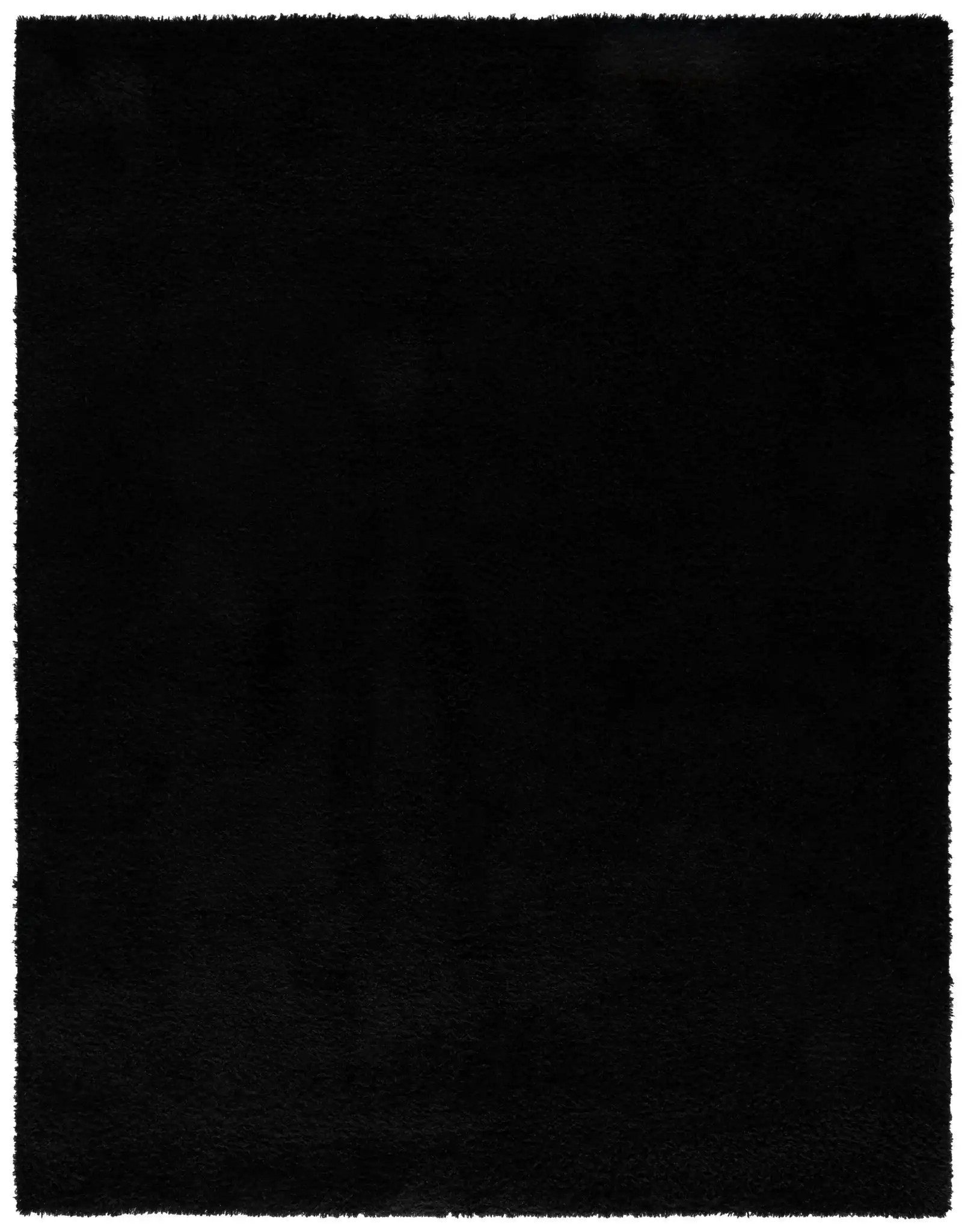 Atlantis Tahoe Solid Shag Rug in Black