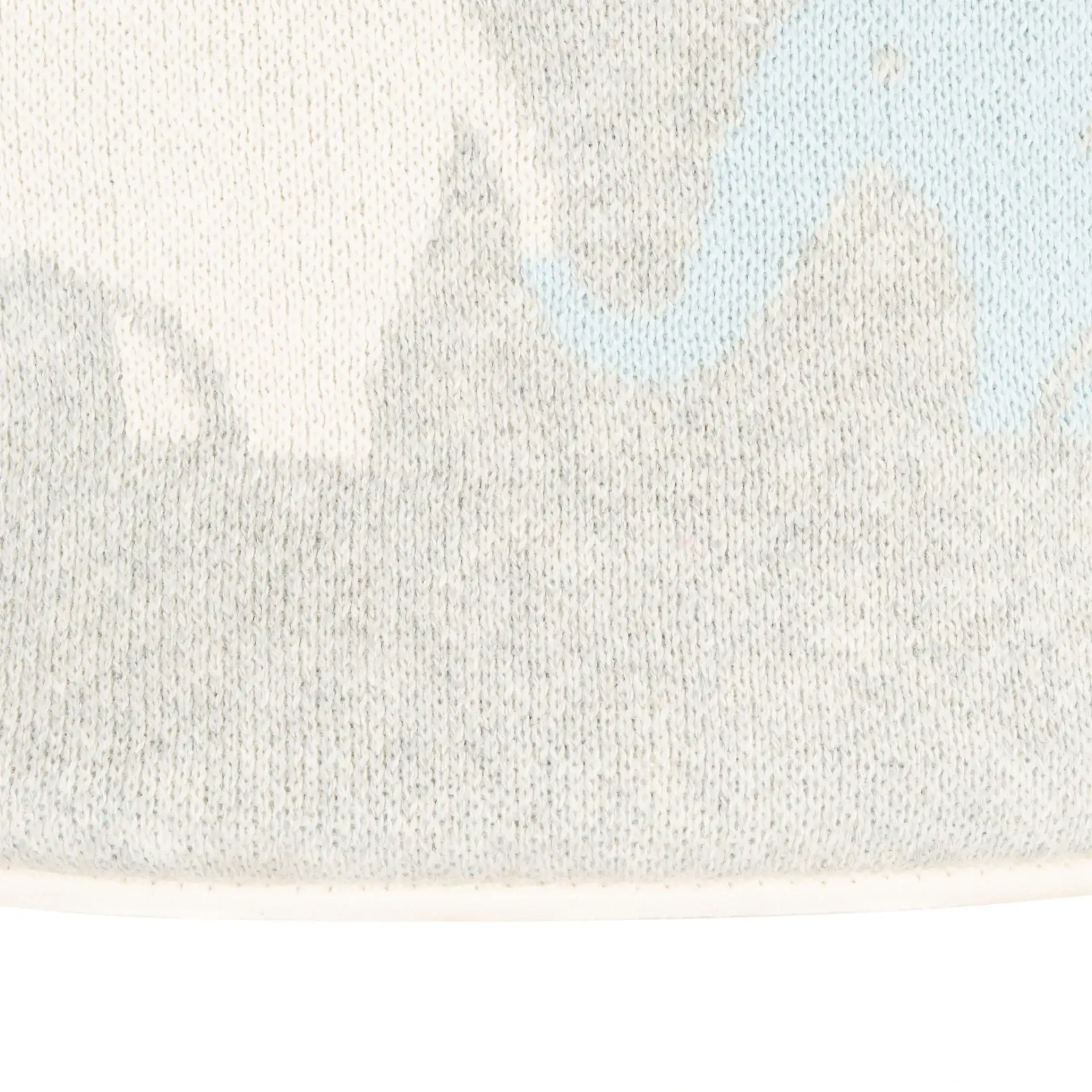 Effy Elephant Basket in Gray in a styled room